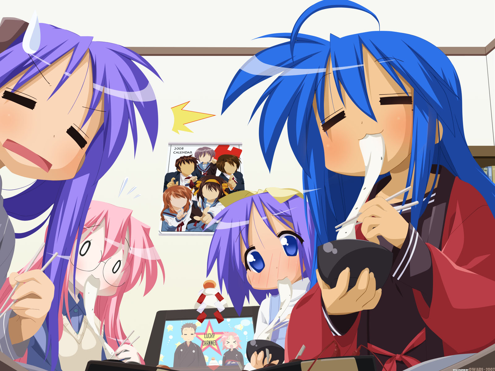 HD desktop wallpaper: Anime, Lucky Star download free picture #177706