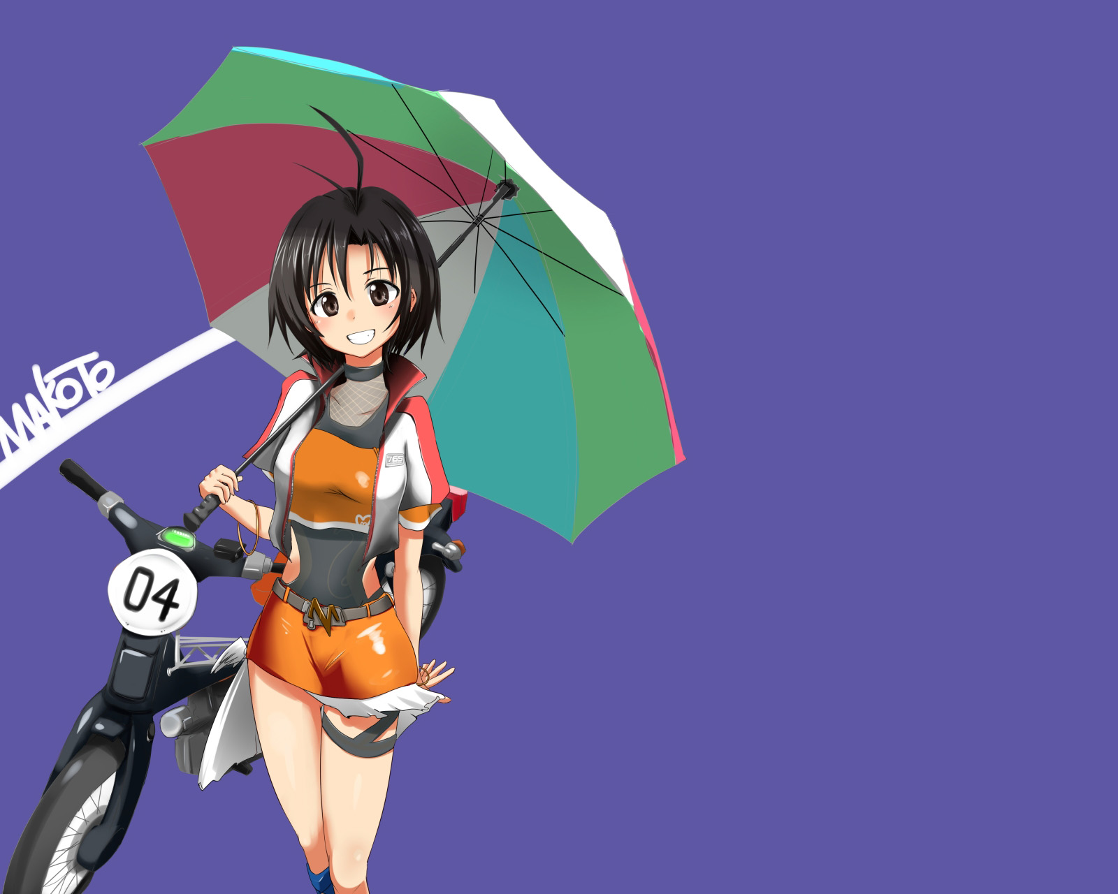 Free download wallpaper Anime, The Idolm@ster, Makoto Kikuchi on your PC desktop