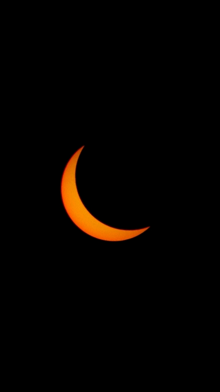 Download mobile wallpaper Earth, Eclipse, Solar Eclipse for free.