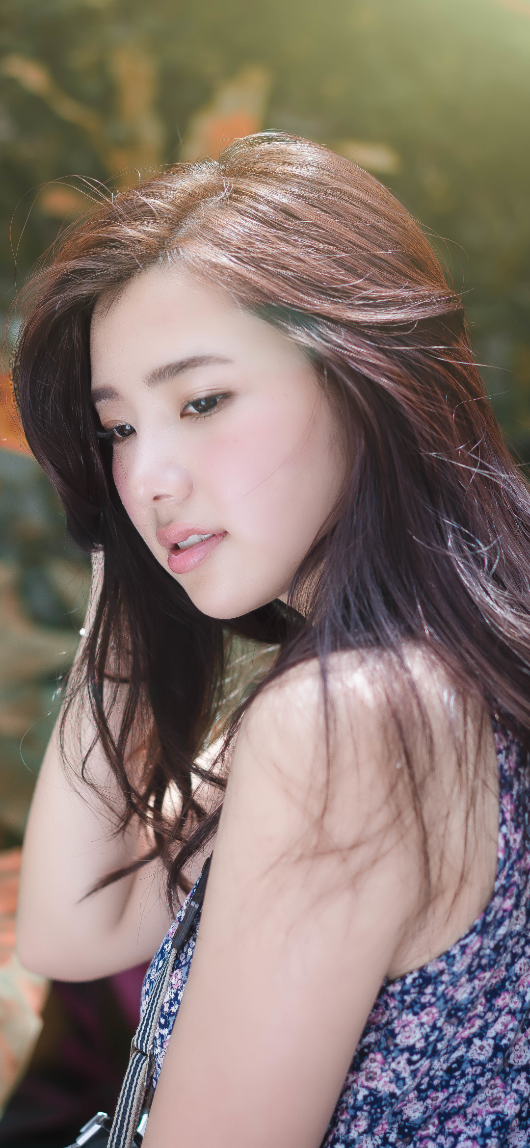 Handy-Wallpaper Haar, Modell, Frauen, Asiatisch, Asiatinnen, Taiwanese, Chén Sīyǐng kostenlos herunterladen.