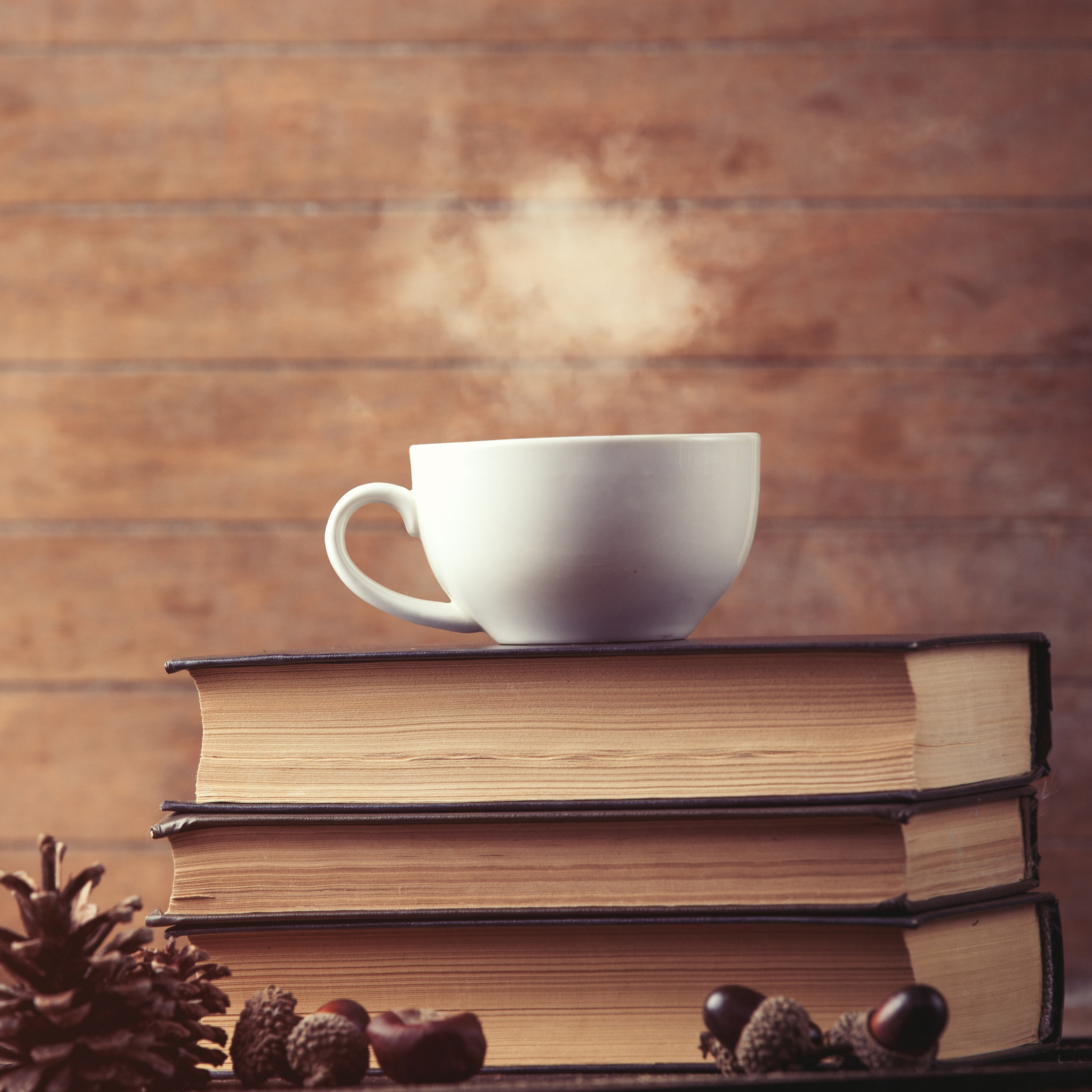 Free download wallpaper Food, Coffee, Cup, Book on your PC desktop