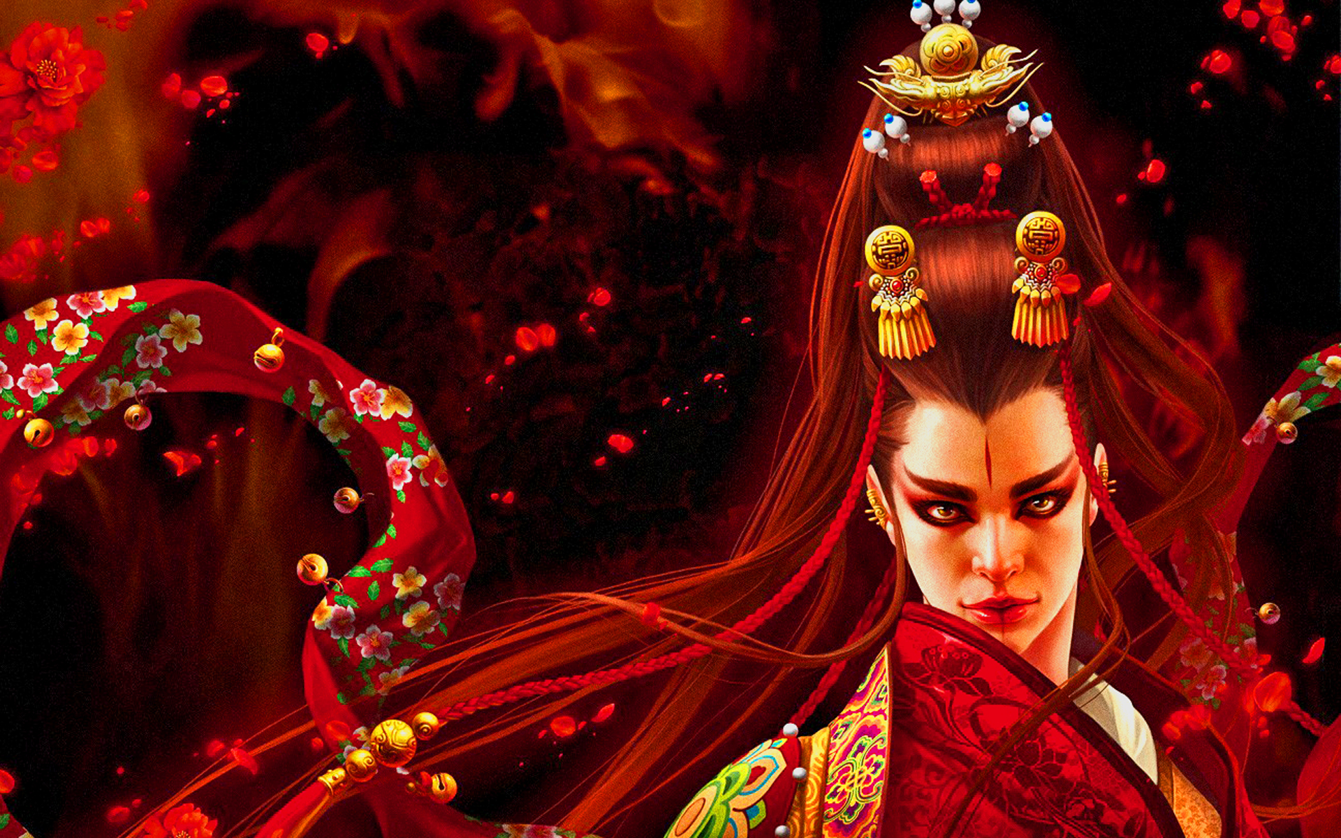 Download mobile wallpaper Fantasy, Oriental for free.