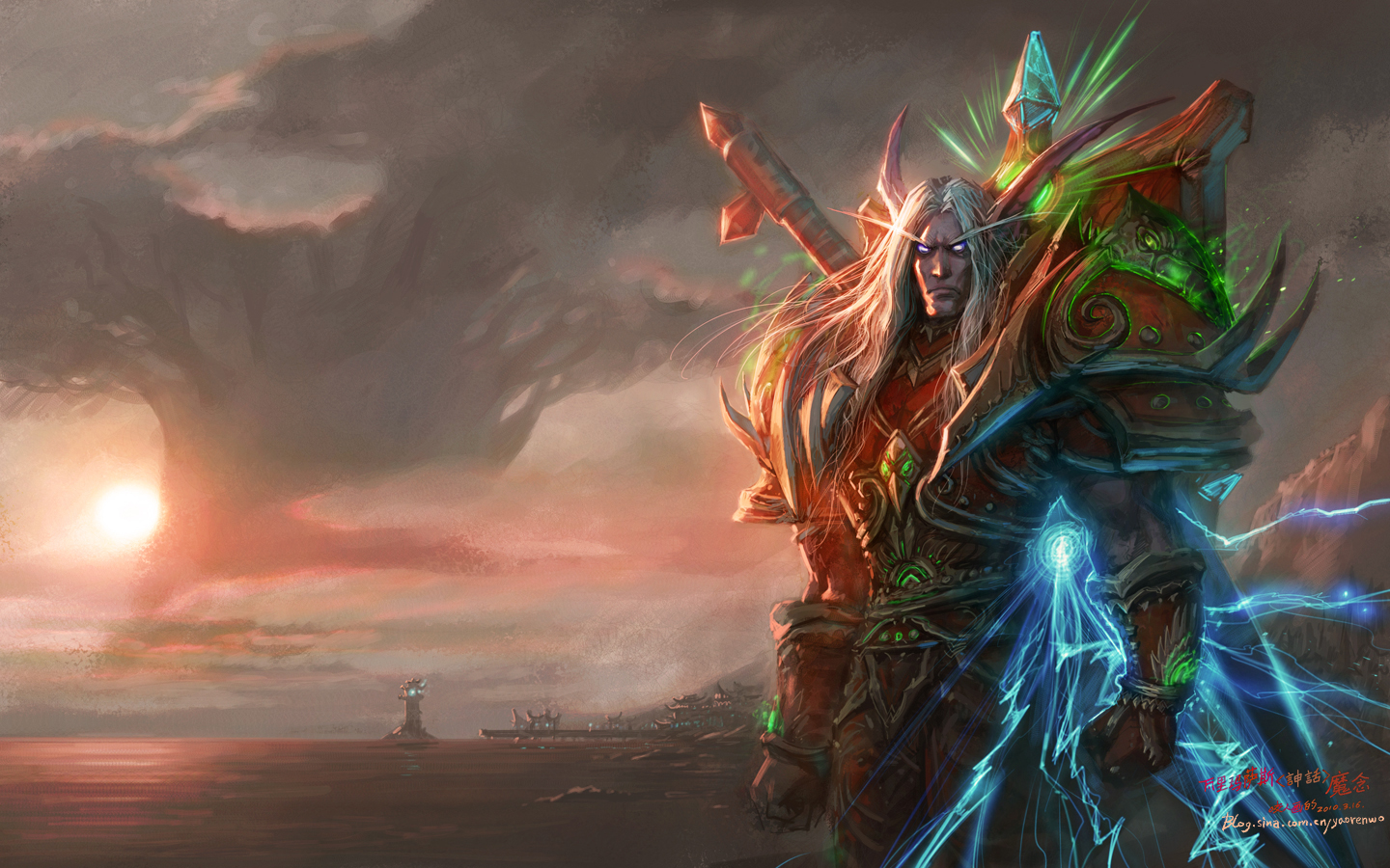Скачати мобільні шпалери Світ Військового Мистецтва, Warcraft, Відеогра безкоштовно.