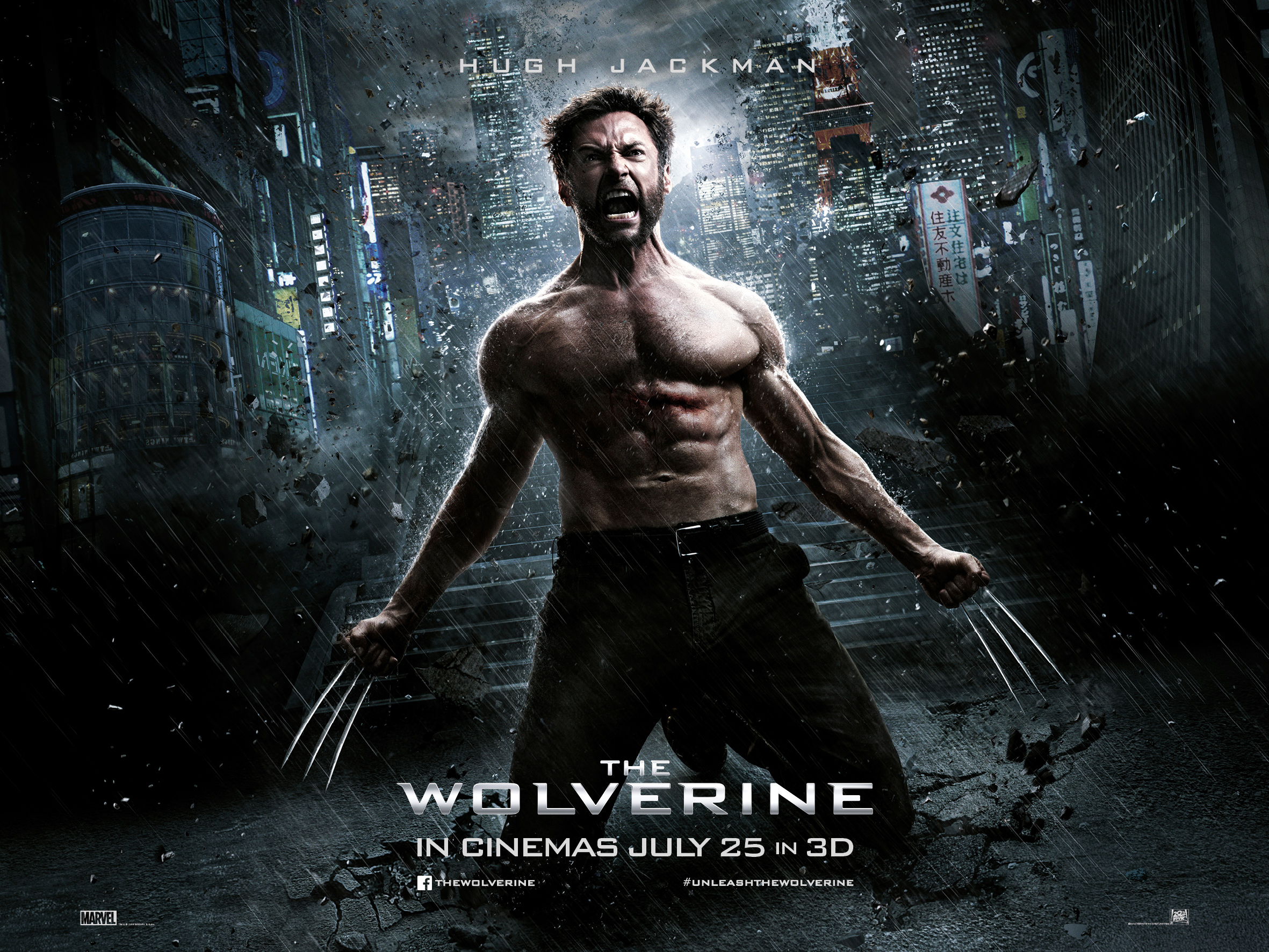 the wolverine, movie, x men HD wallpaper