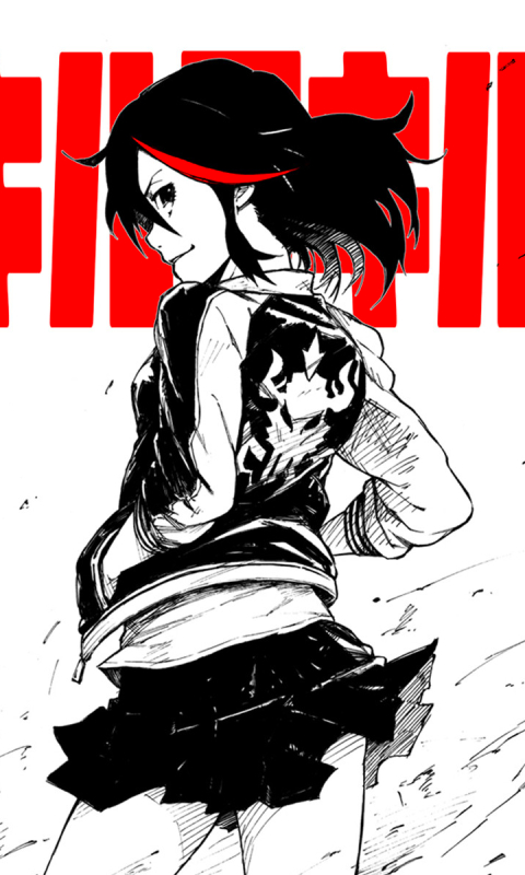 Handy-Wallpaper Animes, Kiru Ra Kiru: Kill La Kill kostenlos herunterladen.