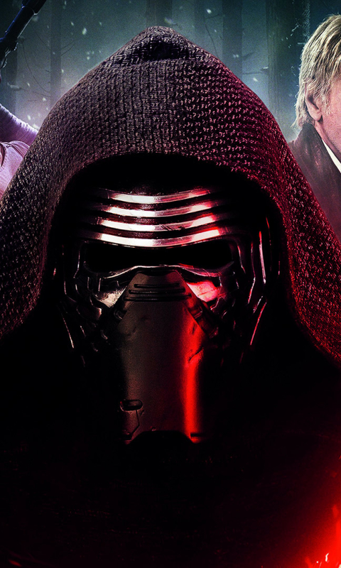 Descarga gratuita de fondo de pantalla para móvil de Películas, La Guerra De Las Galaxias, Star Wars Episodio Vii: El Despertar De La Fuerza, Kylo Ren, Guerra De Las Galaxias.