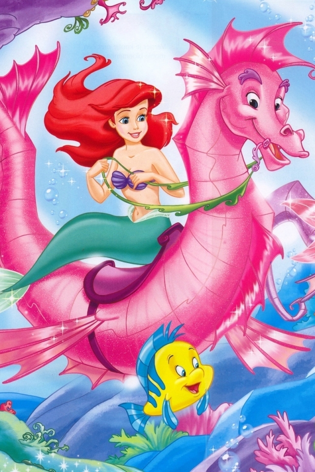 Download mobile wallpaper Mermaid, Movie, The Little Mermaid, Ariel (The Little Mermaid), The Little Mermaid (1989) for free.