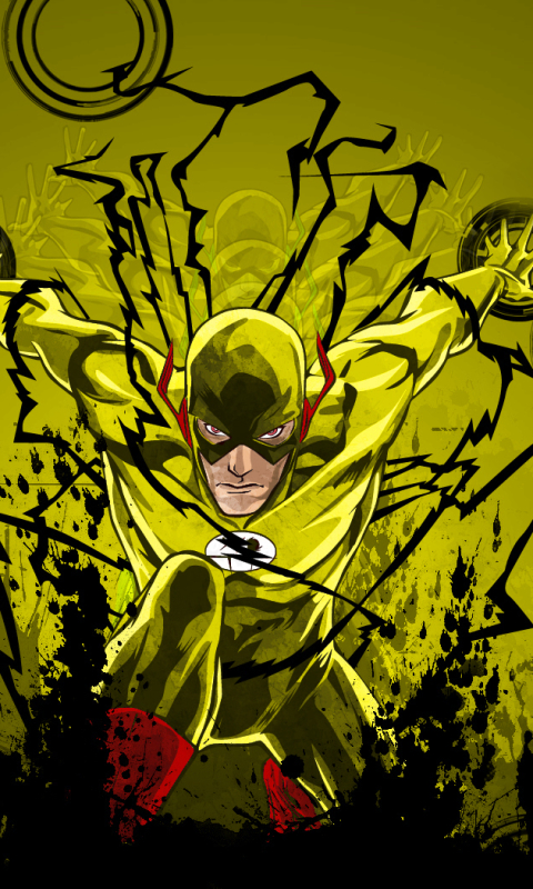 Download mobile wallpaper Flash, Comics, Reverse Flash for free.