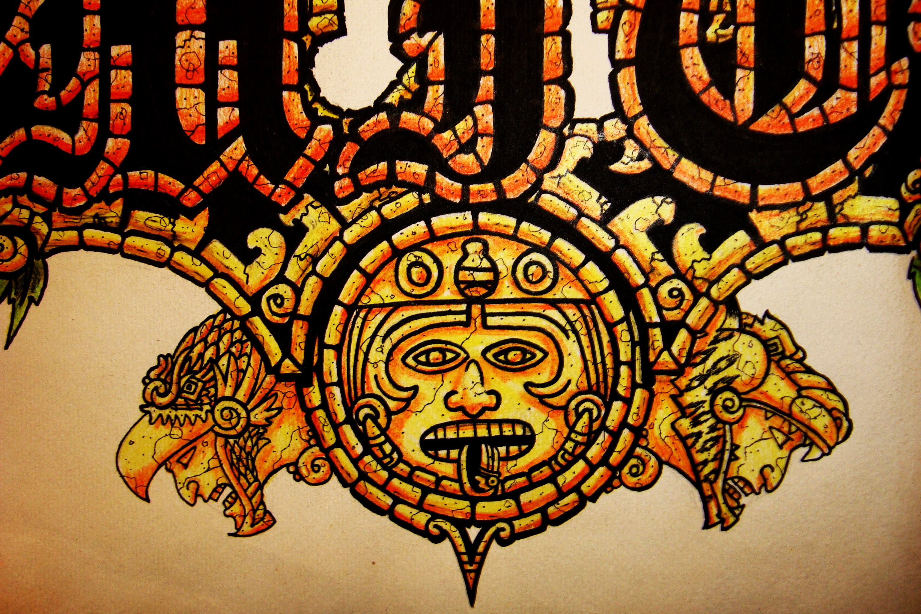 artistic, aztec