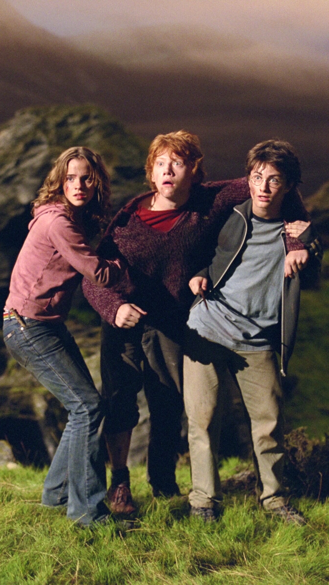 Download mobile wallpaper Harry Potter, Movie, Hermione Granger, Ron Weasley, Harry Potter And The Prisoner Of Azkaban for free.