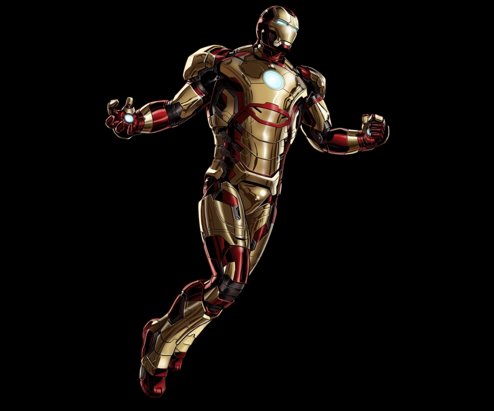 Handy-Wallpaper Iron Man, Comics kostenlos herunterladen.