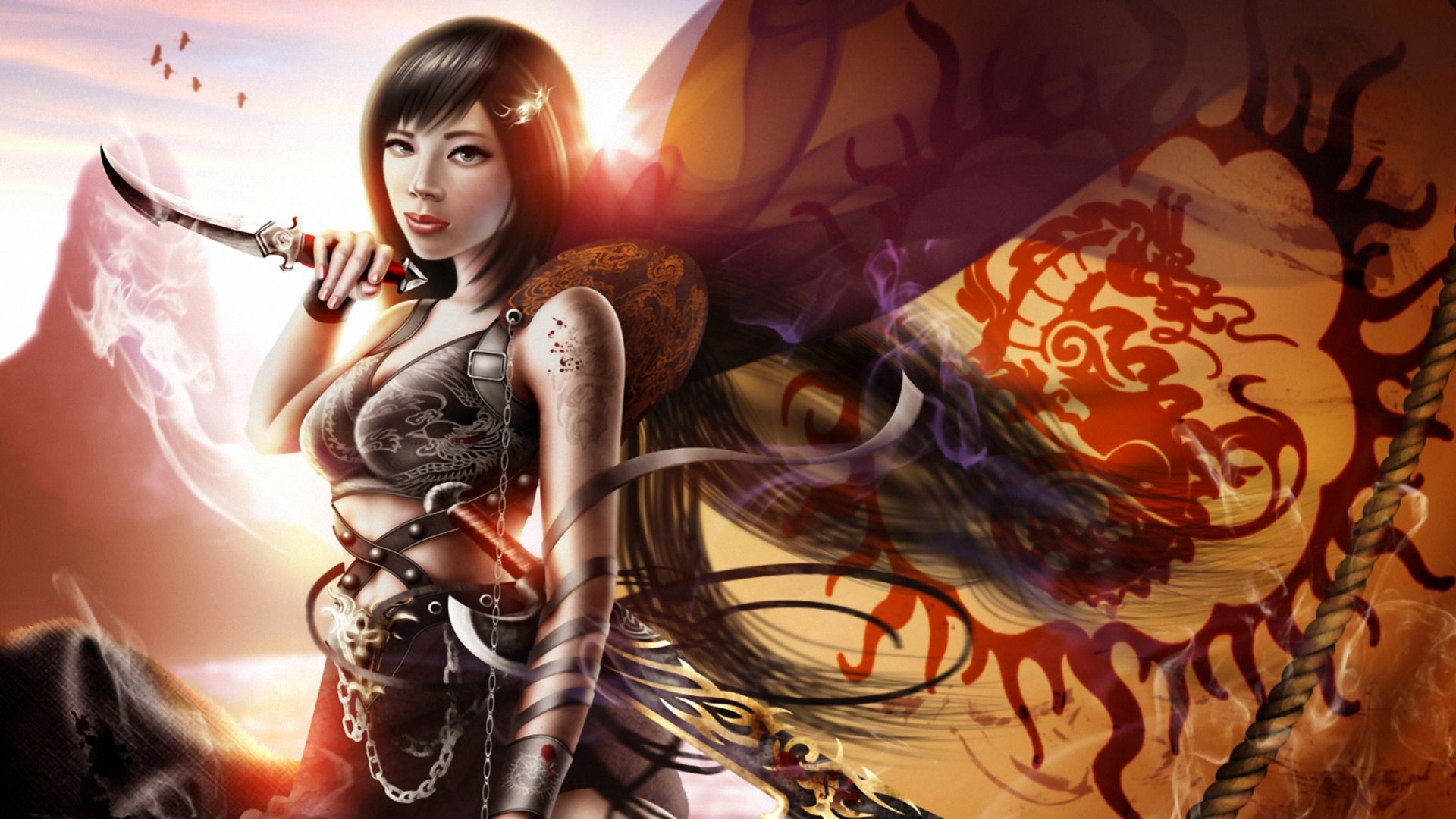 Free download wallpaper Fantasy, Women Warrior on your PC desktop