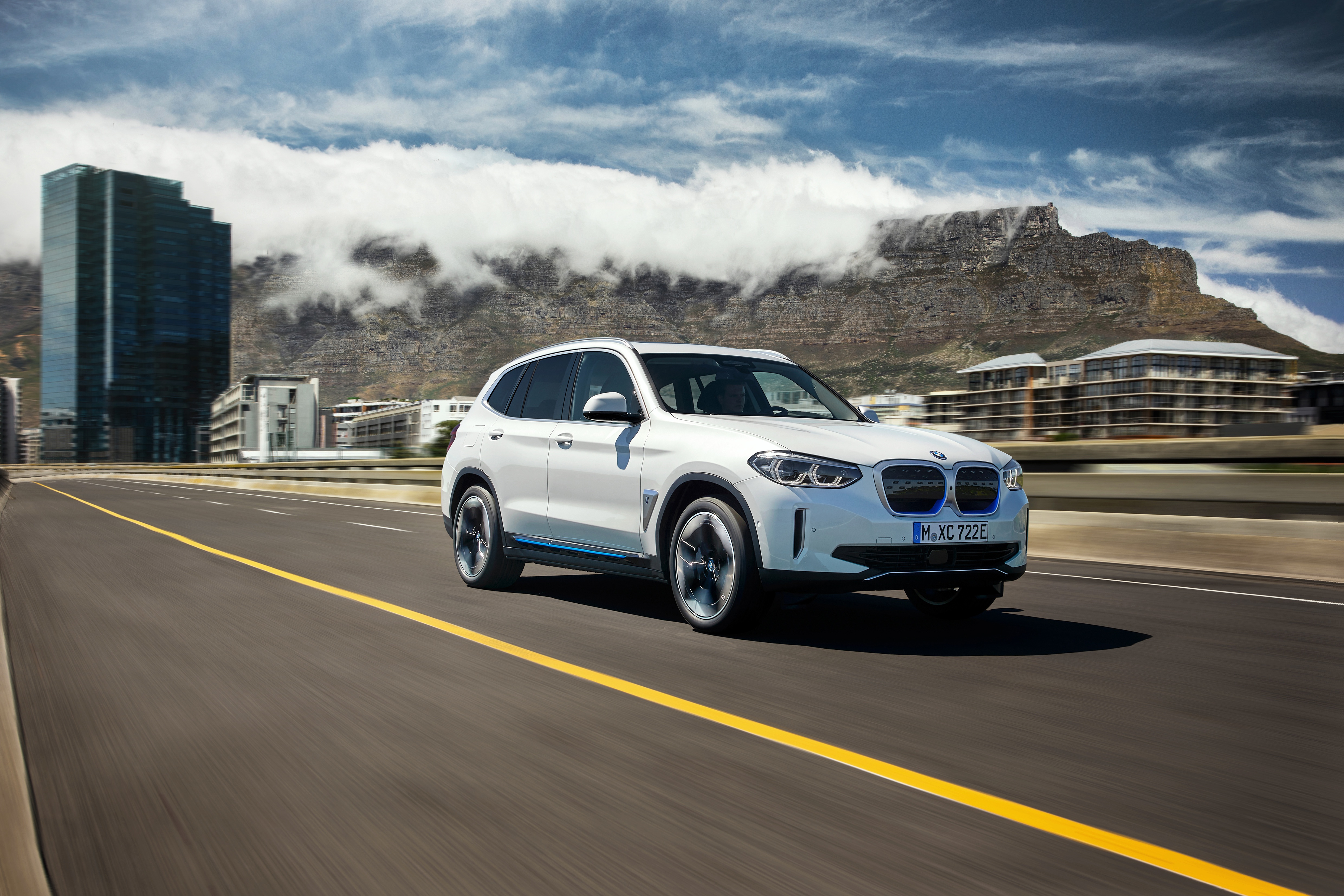 Download mobile wallpaper Bmw, Car, Suv, Electric Car, Vehicles, White Car, Bmw Ix3 for free.