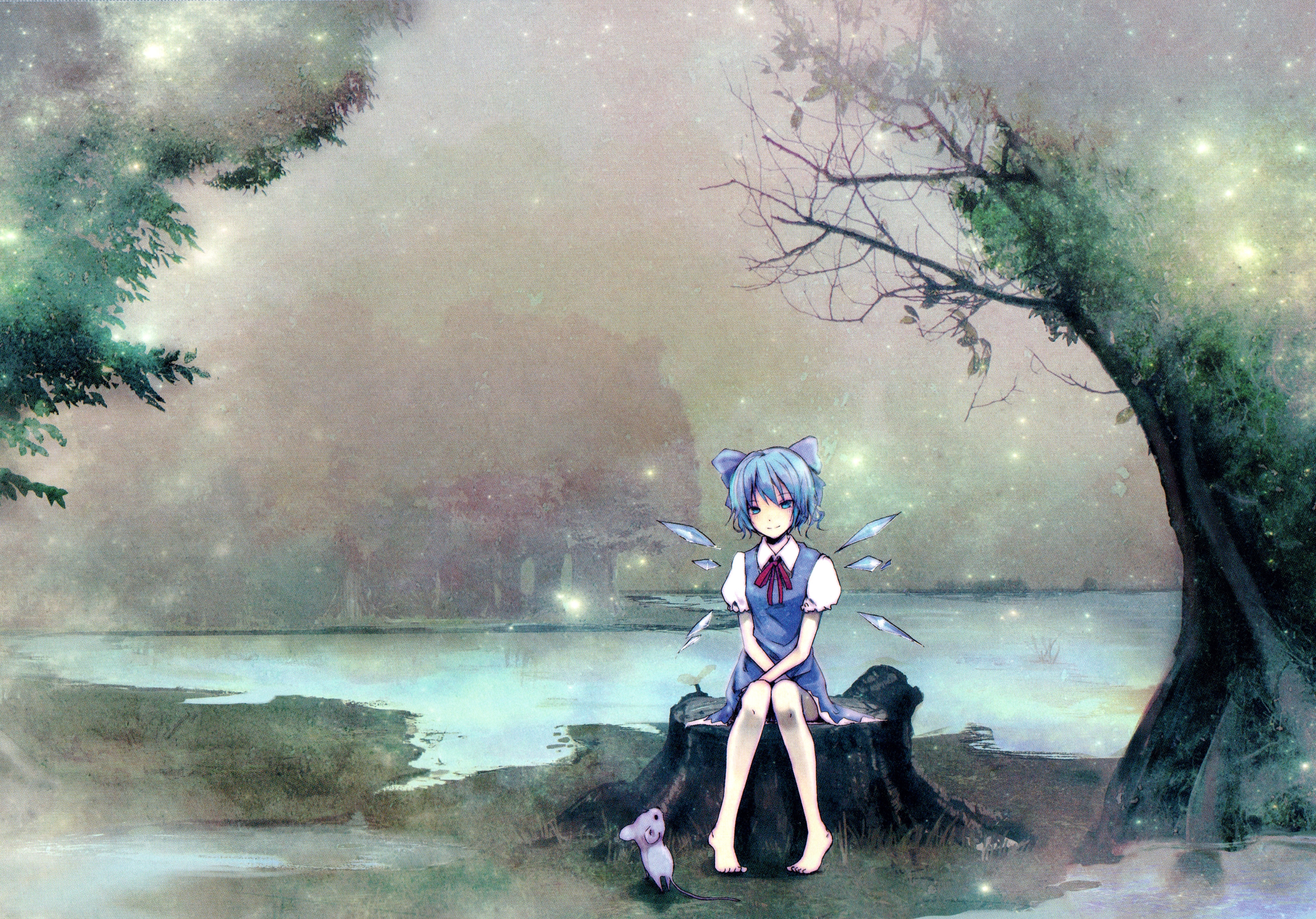 Free download wallpaper Anime, Touhou, Cirno (Touhou) on your PC desktop