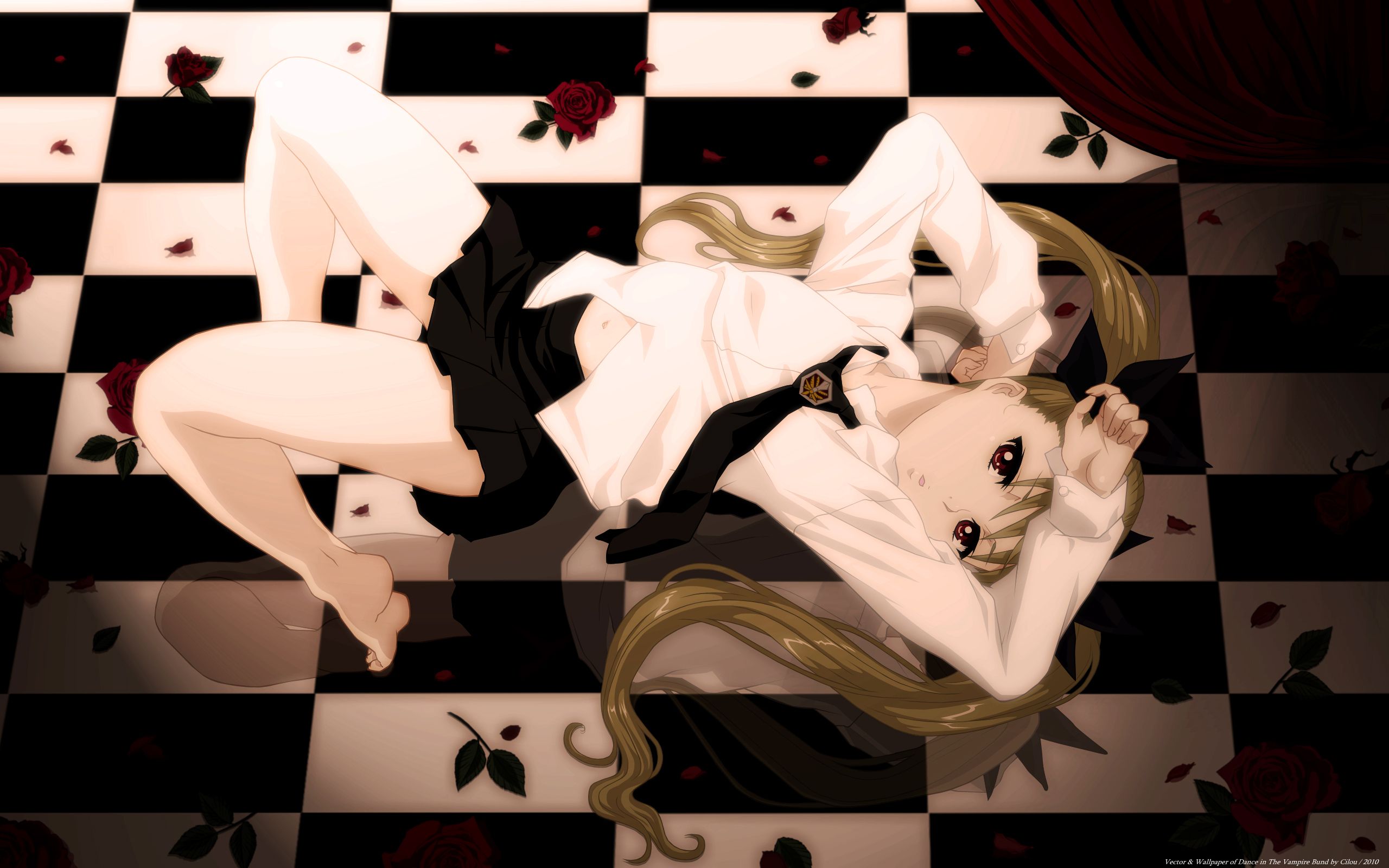 anime, dance in the vampire bund, mina tepes