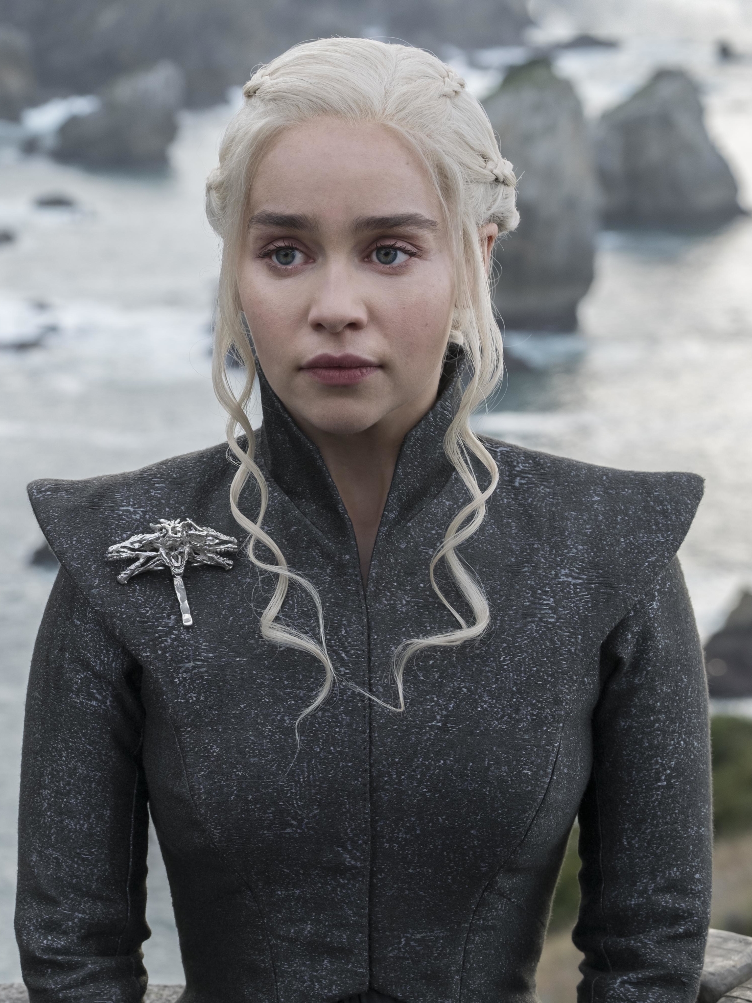 Baixar papel de parede para celular de Programa De Tv, A Guerra Dos Tronos, Daenerys Targaryen, Emilia Clarke gratuito.