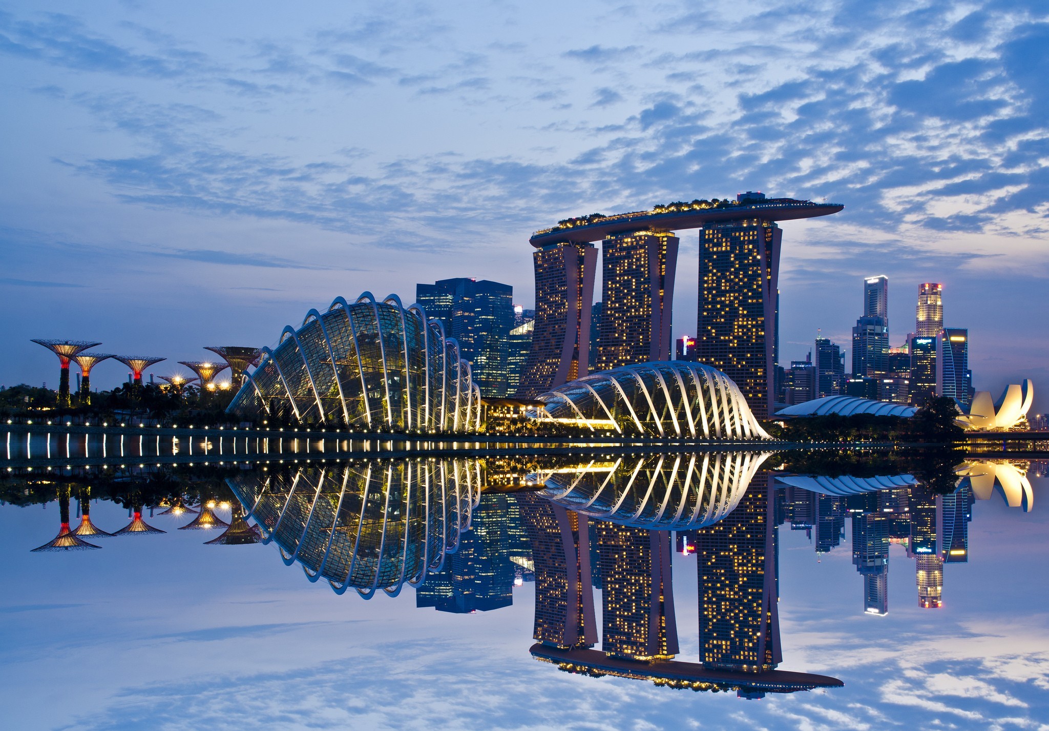 646199 Bild herunterladen menschengemacht, marina bay sands, singapur - Hintergrundbilder und Bildschirmschoner kostenlos