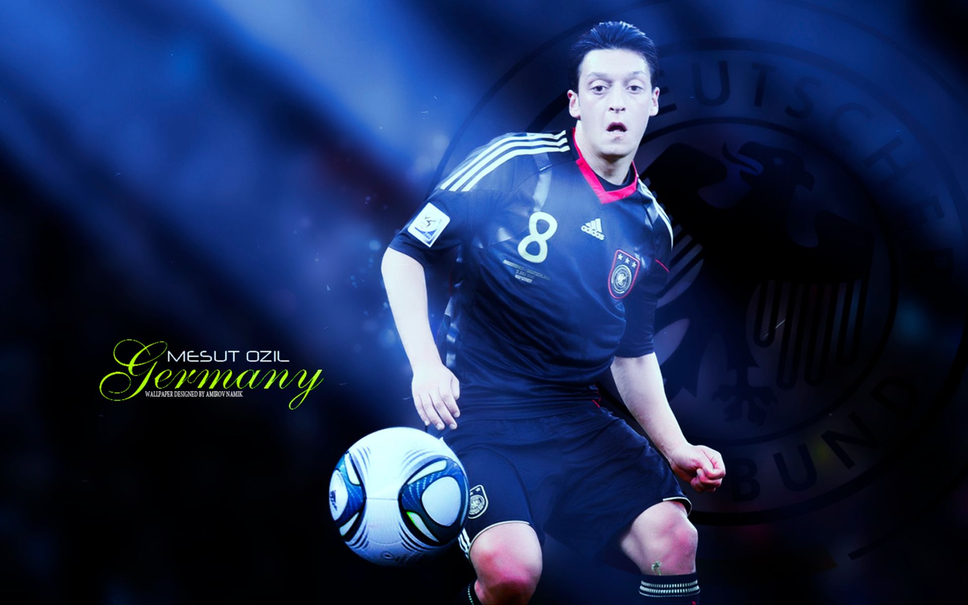 PCデスクトップにスポーツ, サッカー, メスト・エジル, サッカードイツ代表画像を無料でダウンロード