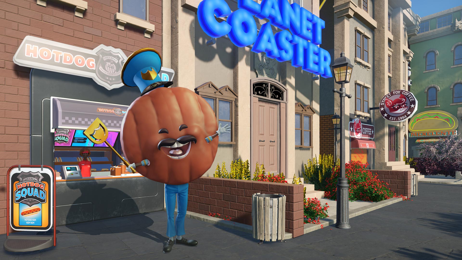 video game, planet coaster