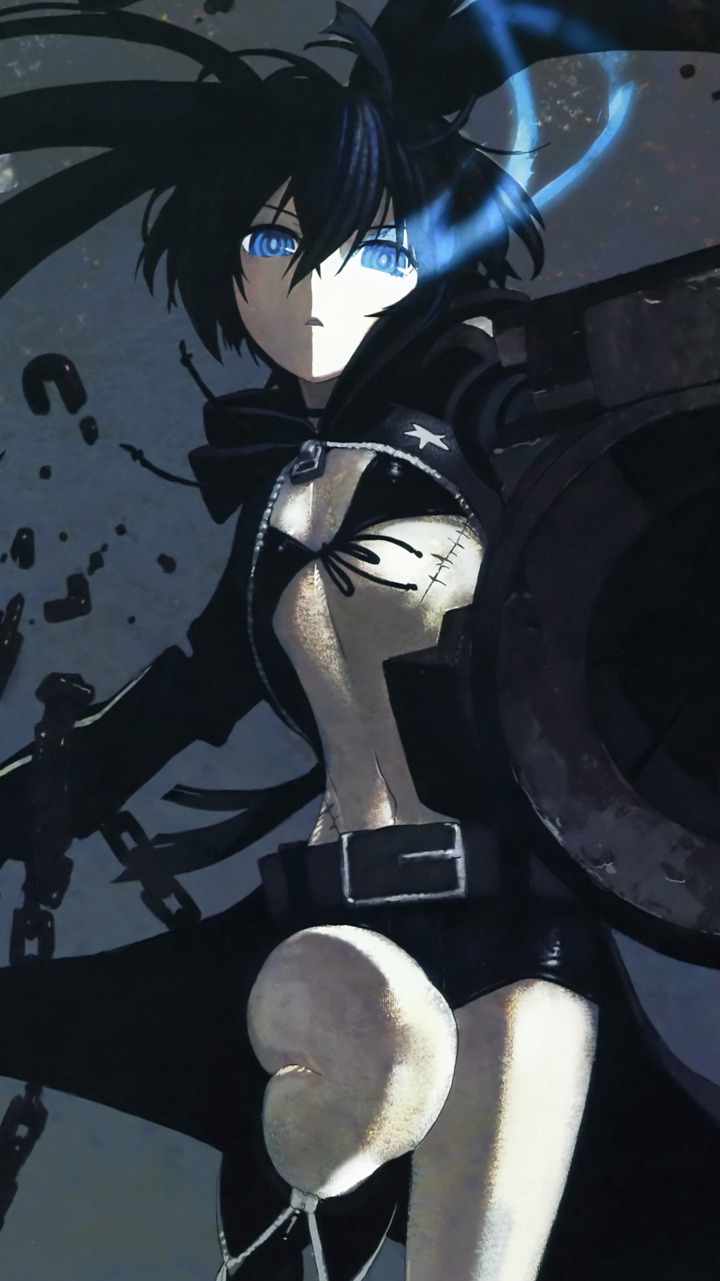 Download mobile wallpaper Black Rock Shooter, Anime for free.