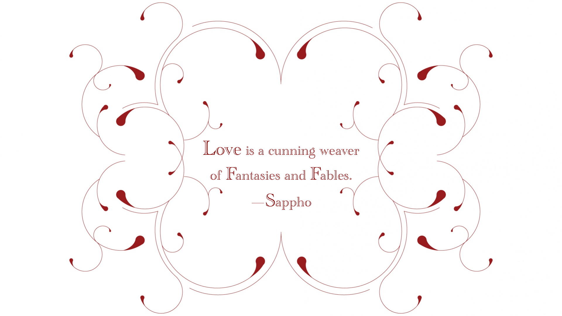 Download mobile wallpaper Love, Quote, Misc, Sappho for free.