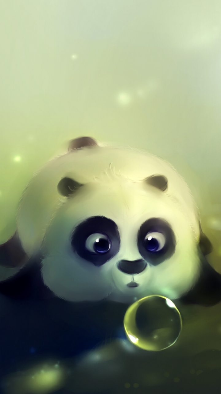 Handy-Wallpaper Tiere, Panda kostenlos herunterladen.