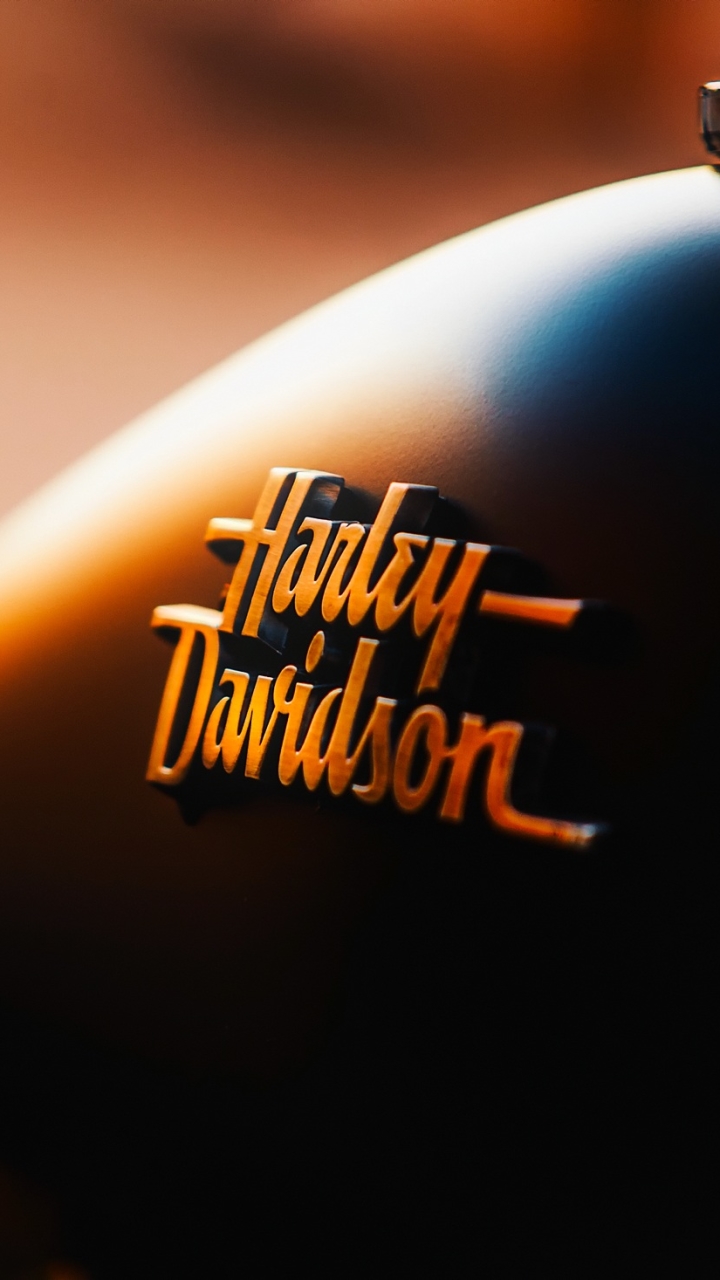 Handy-Wallpaper Motorräder, Nahansicht, Motorrad, Logo, Harley Davidson, Fahrzeuge kostenlos herunterladen.