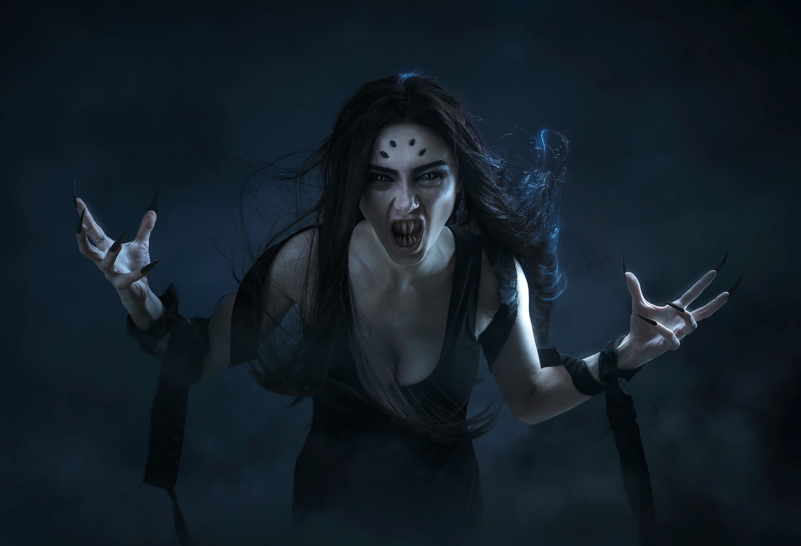 Free download wallpaper Women, Cosplay, Shelob (The Lord Of The Rings) on your PC desktop