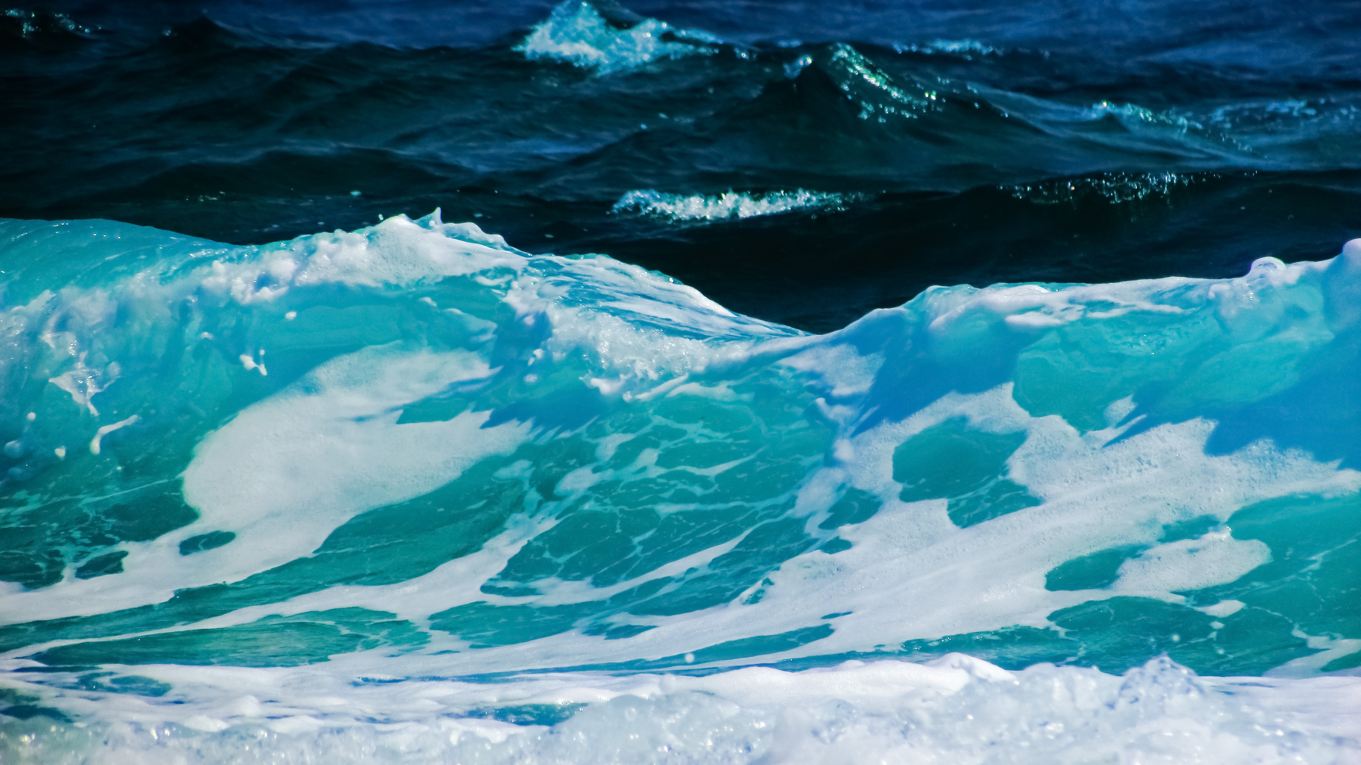 Download mobile wallpaper Foam, Surf, Nature, Waves, Sea for free.