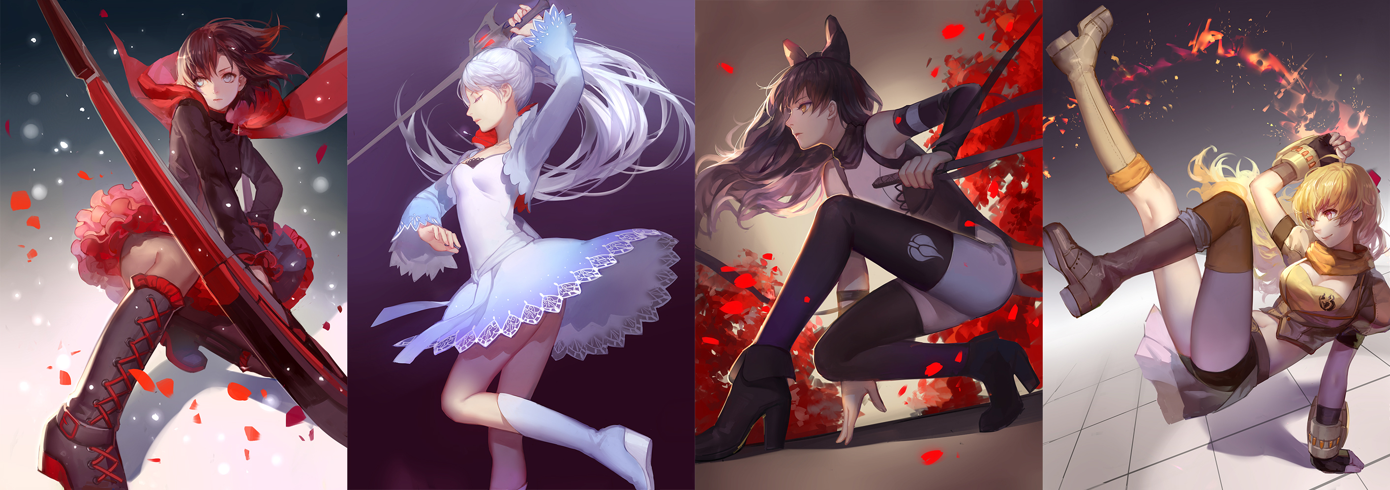 Handy-Wallpaper Animes, Rwby kostenlos herunterladen.