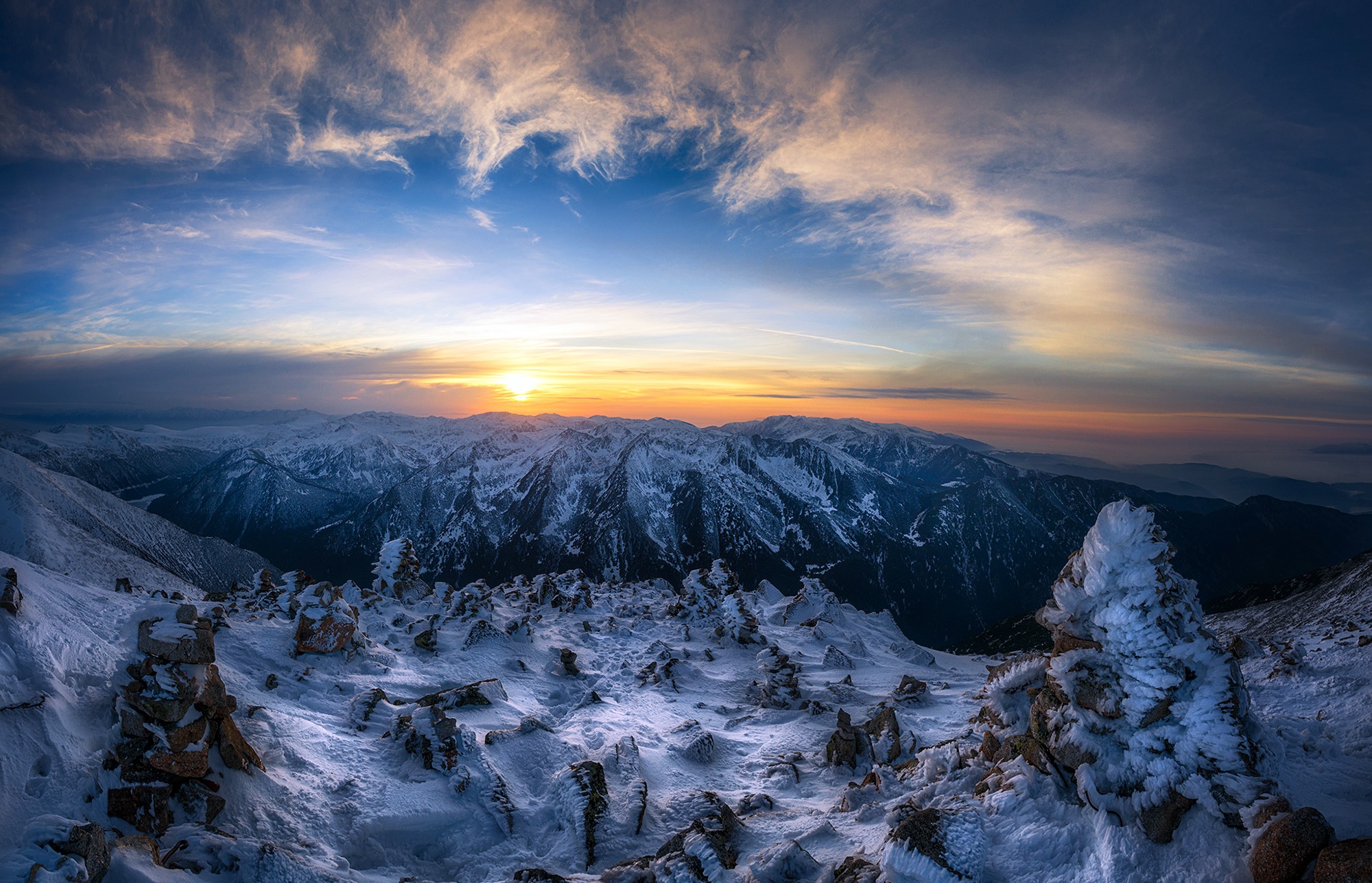 無料モバイル壁紙風景, 冬, 自然, 雪, 山, 地球, 空をダウンロードします。