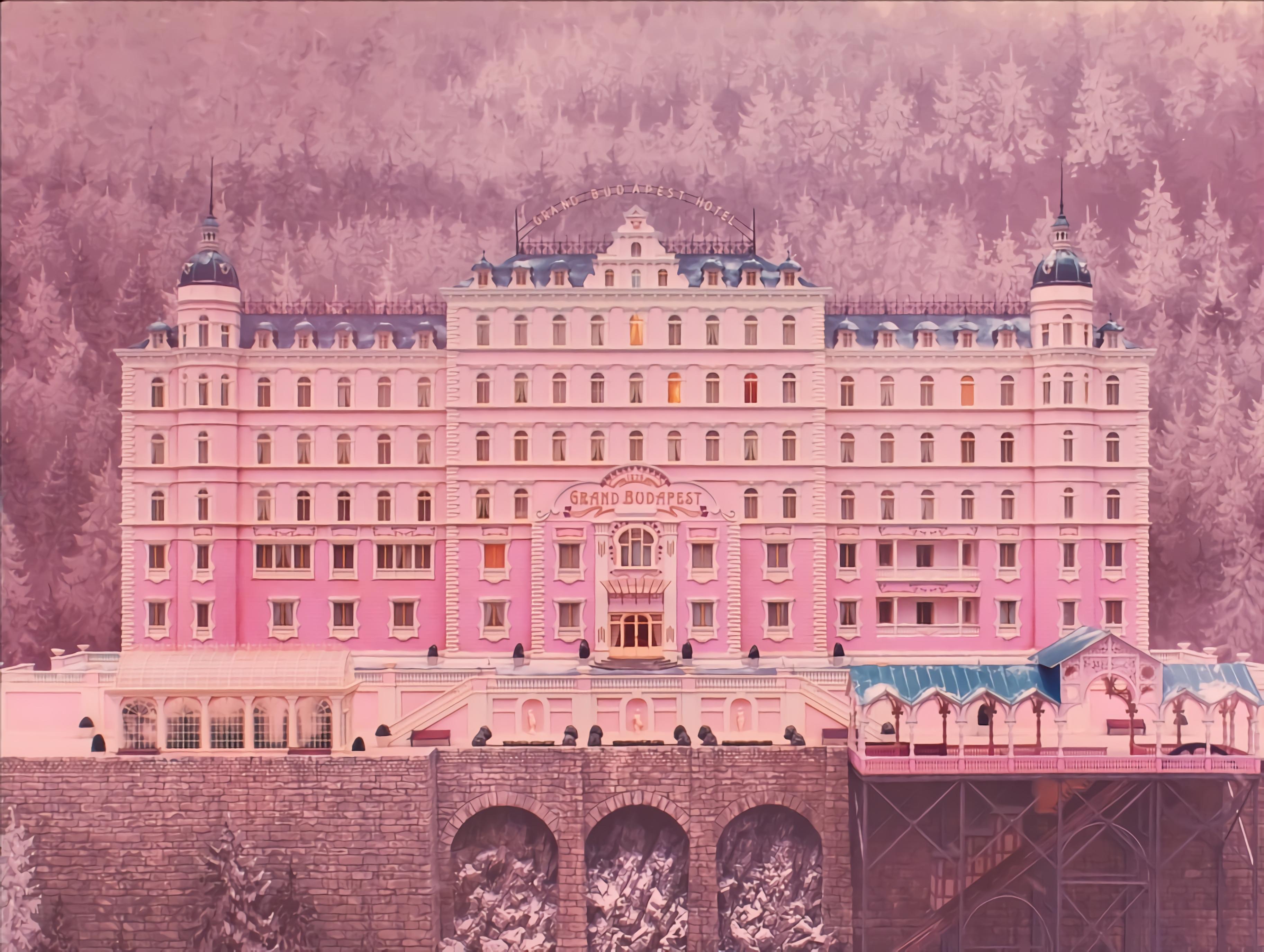 789458 Hintergrundbild herunterladen rosa, filme, grand budapest hotel, hotel - Bildschirmschoner und Bilder kostenlos
