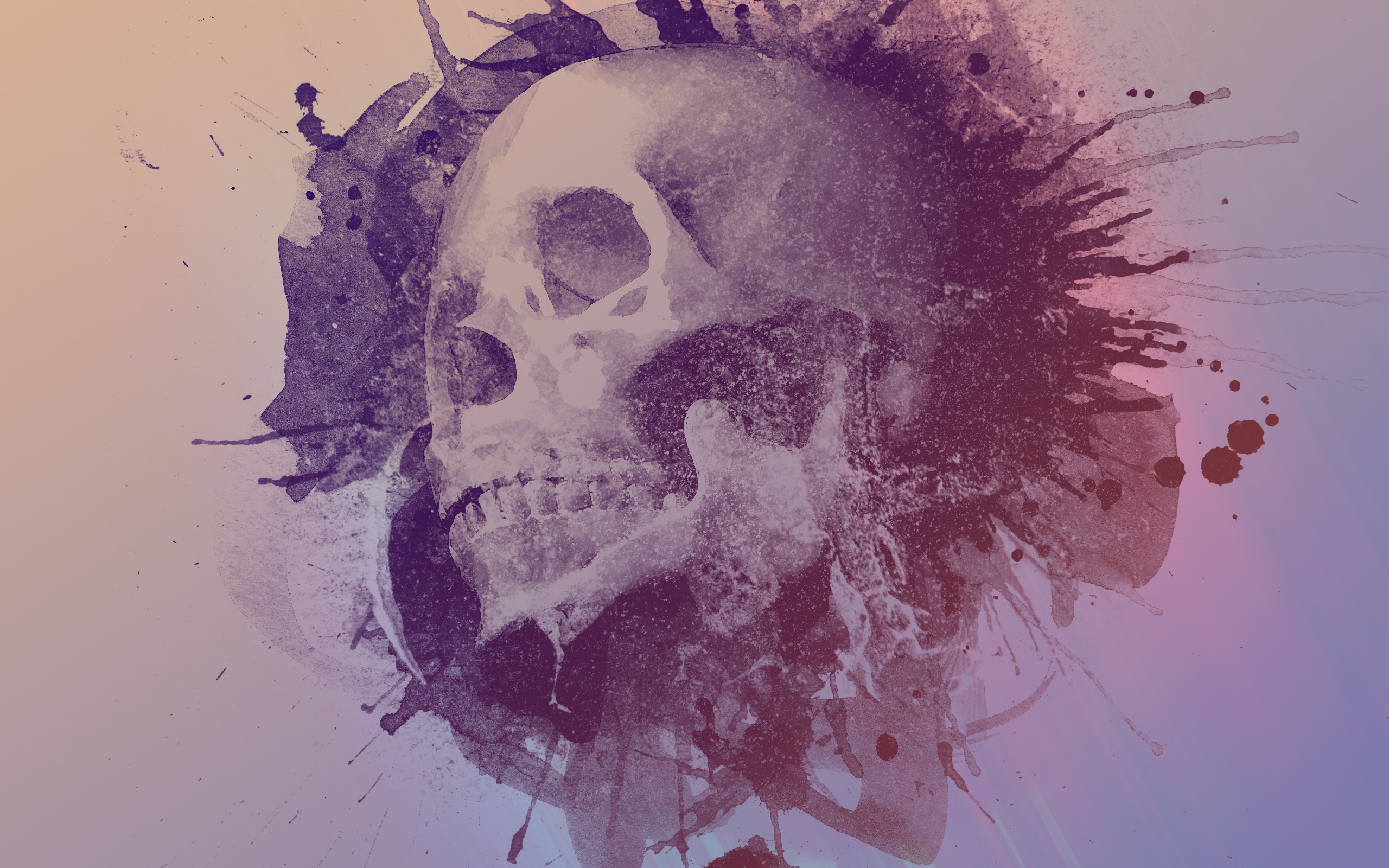 Download mobile wallpaper Dark, Skull for free.