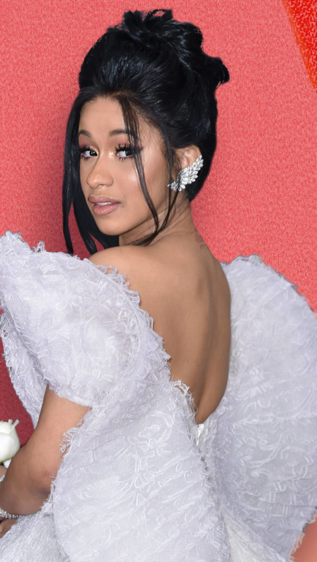 music, cardi b, singer, american, earrings, black hair, rapper