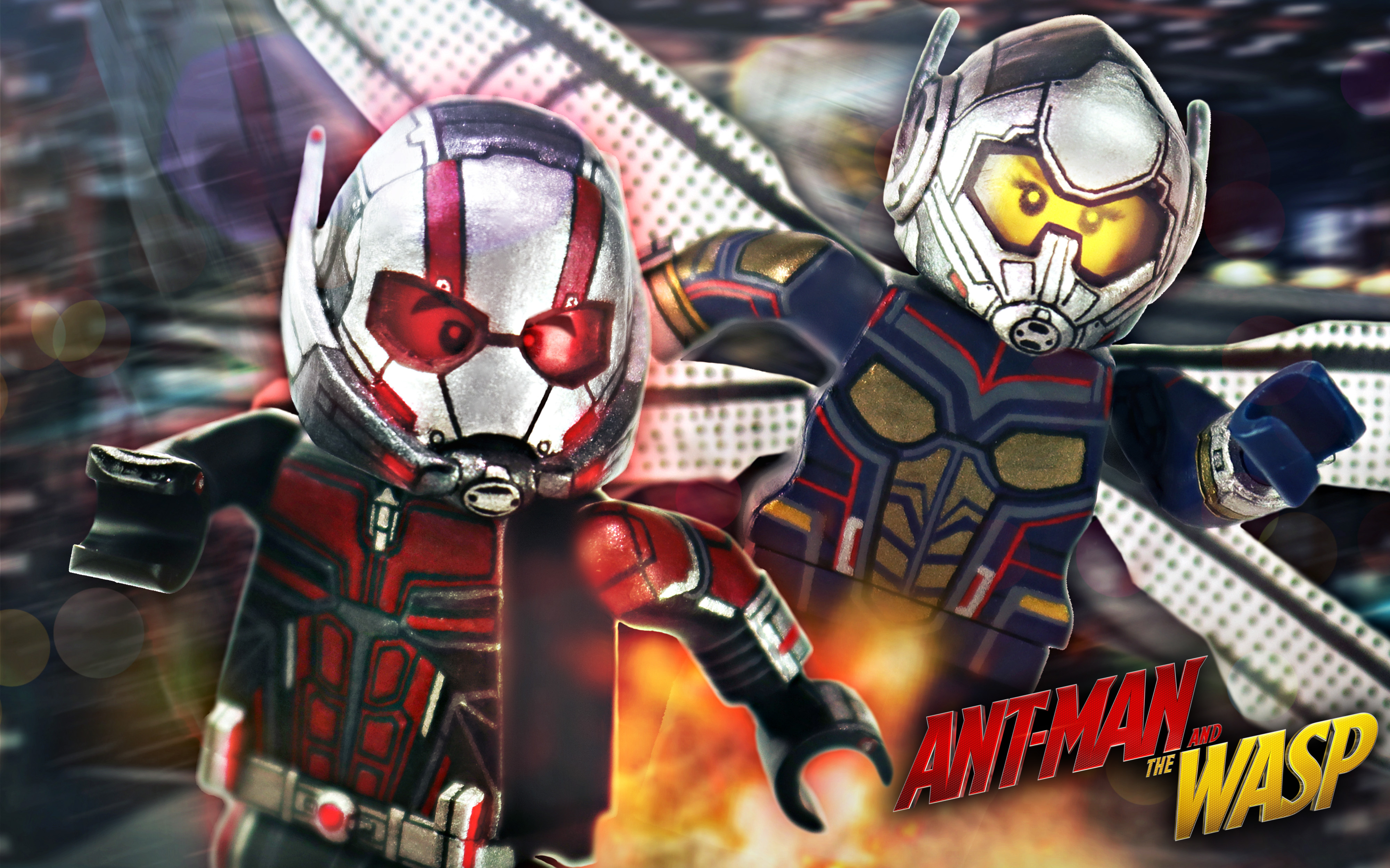 Download mobile wallpaper Lego, Products, Wasp (Marvel Comics), Ant Man, Scott Lang, Hope Van Dyne, Ant Man And The Wasp for free.