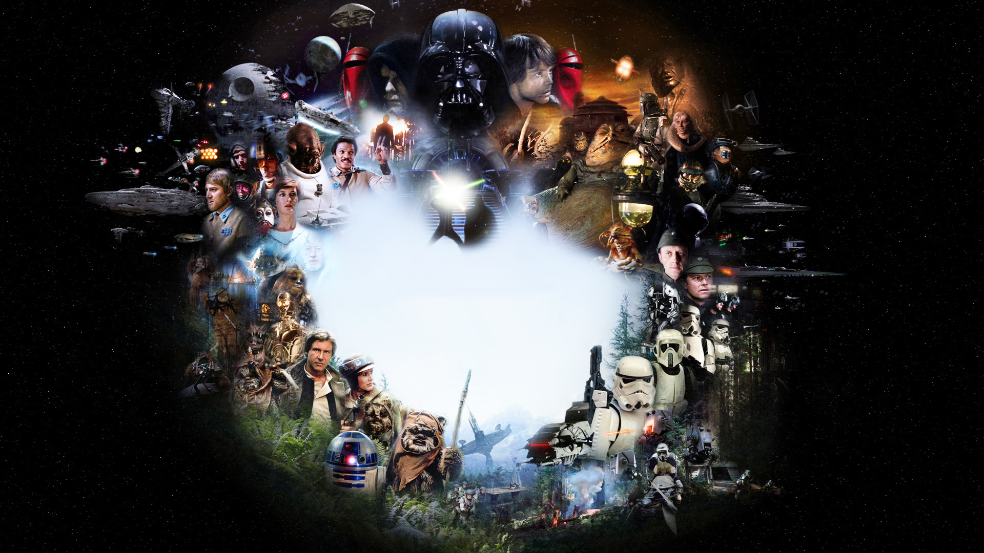 Laden Sie das Filme, Krieg Der Sterne, Star Wars: Episode Vi Die Rückkehr Der Jedi Ritter-Bild kostenlos auf Ihren PC-Desktop herunter