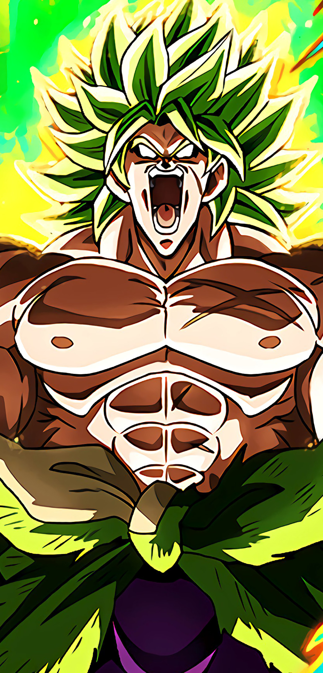 Download mobile wallpaper Anime, Broly (Dragon Ball), Dragon Ball Super: Broly, Super Saiyan Green for free.