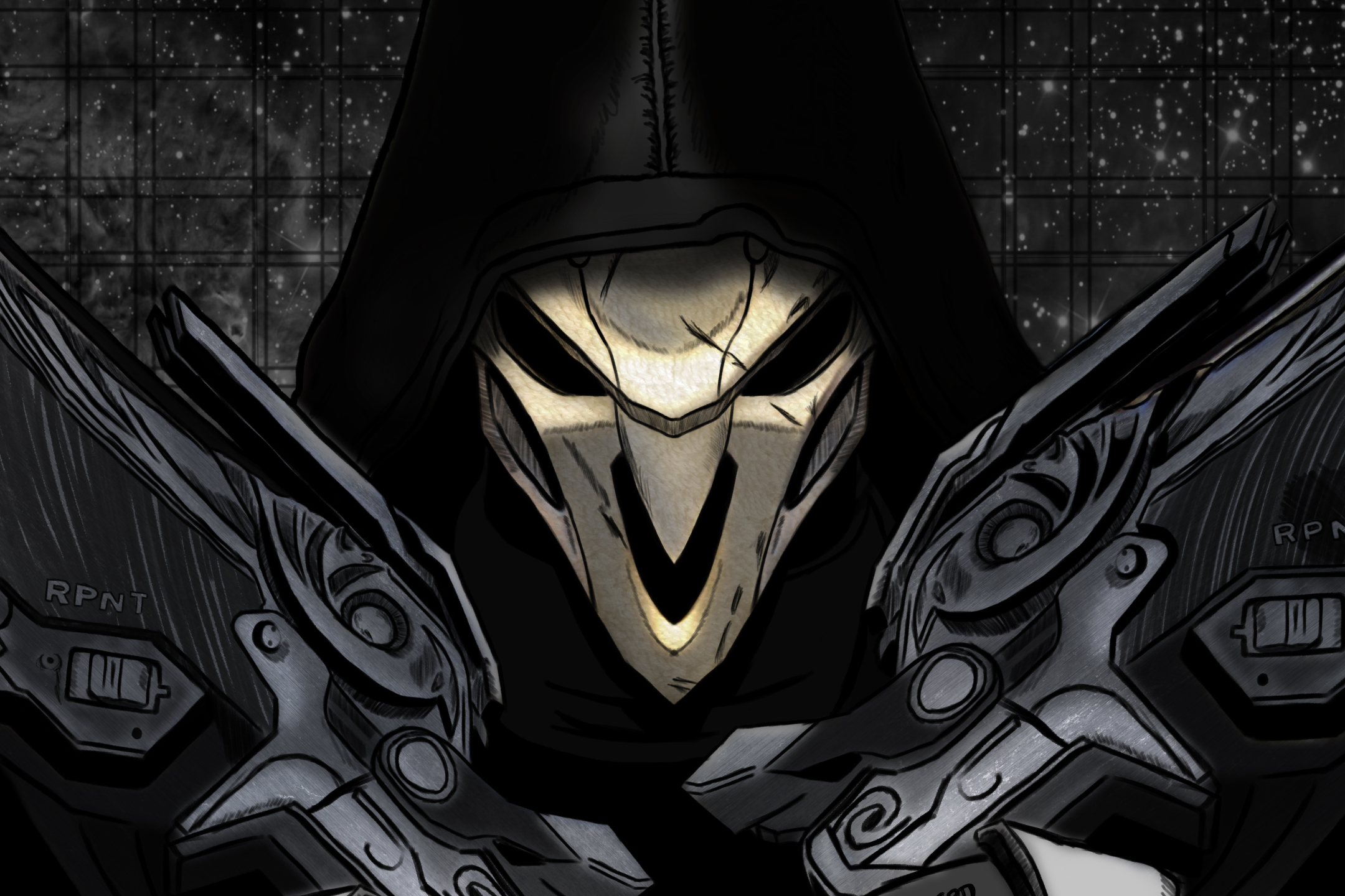 Free download wallpaper Overwatch, Video Game, Reaper (Overwatch) on your PC desktop