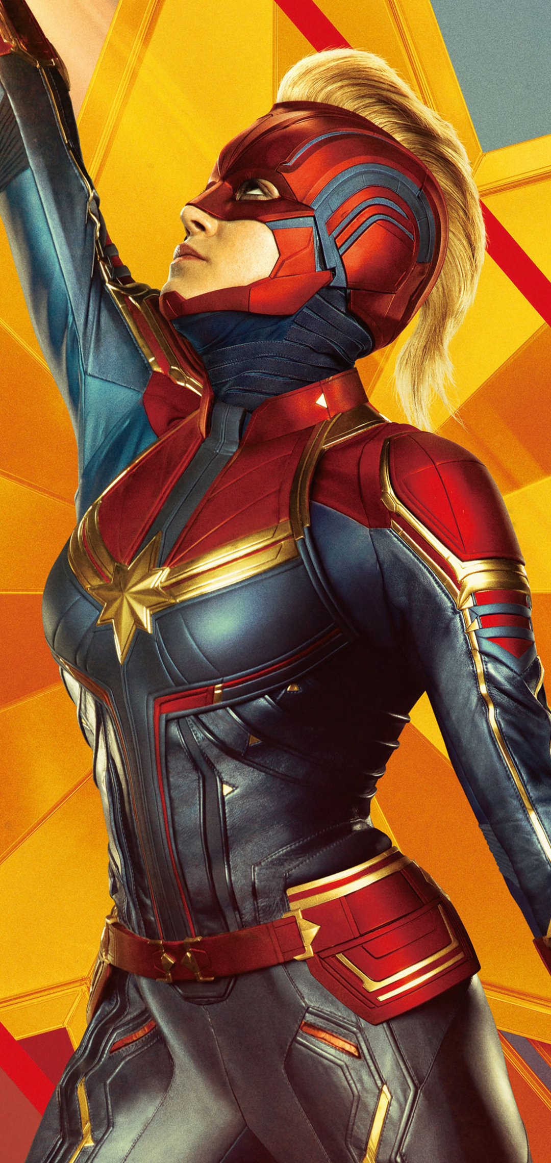 Handy-Wallpaper Filme, Captain Marvel, Brie Larson kostenlos herunterladen.