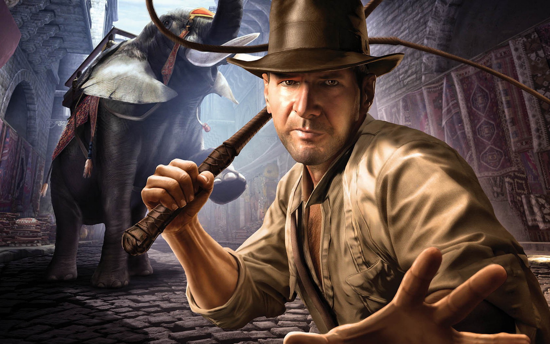 Популярные заставки и фоны Индиана Джонс (Indiana Jones) на компьютер