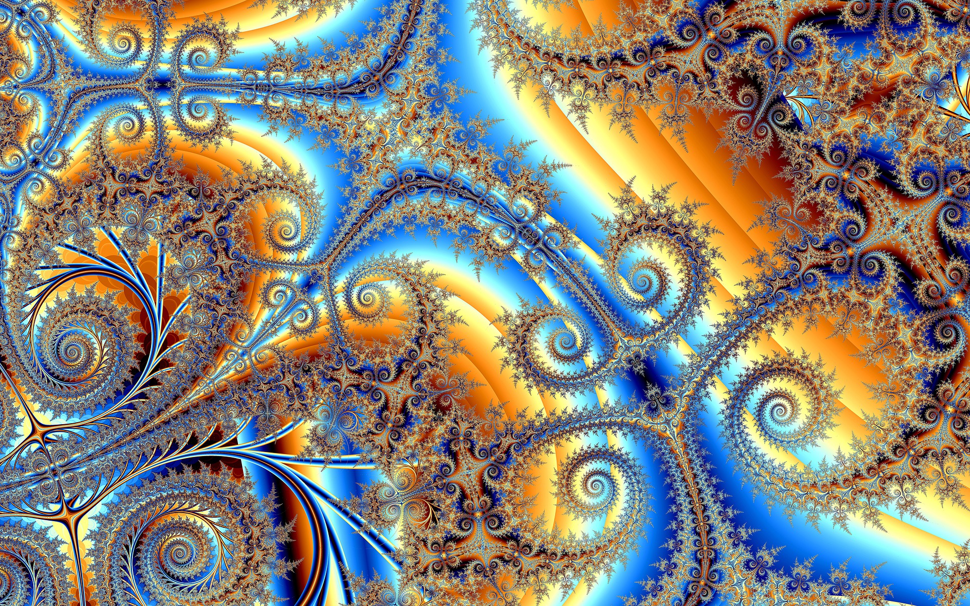 Descarga gratis la imagen Espiral, Abstracto, Fractales en el escritorio de tu PC