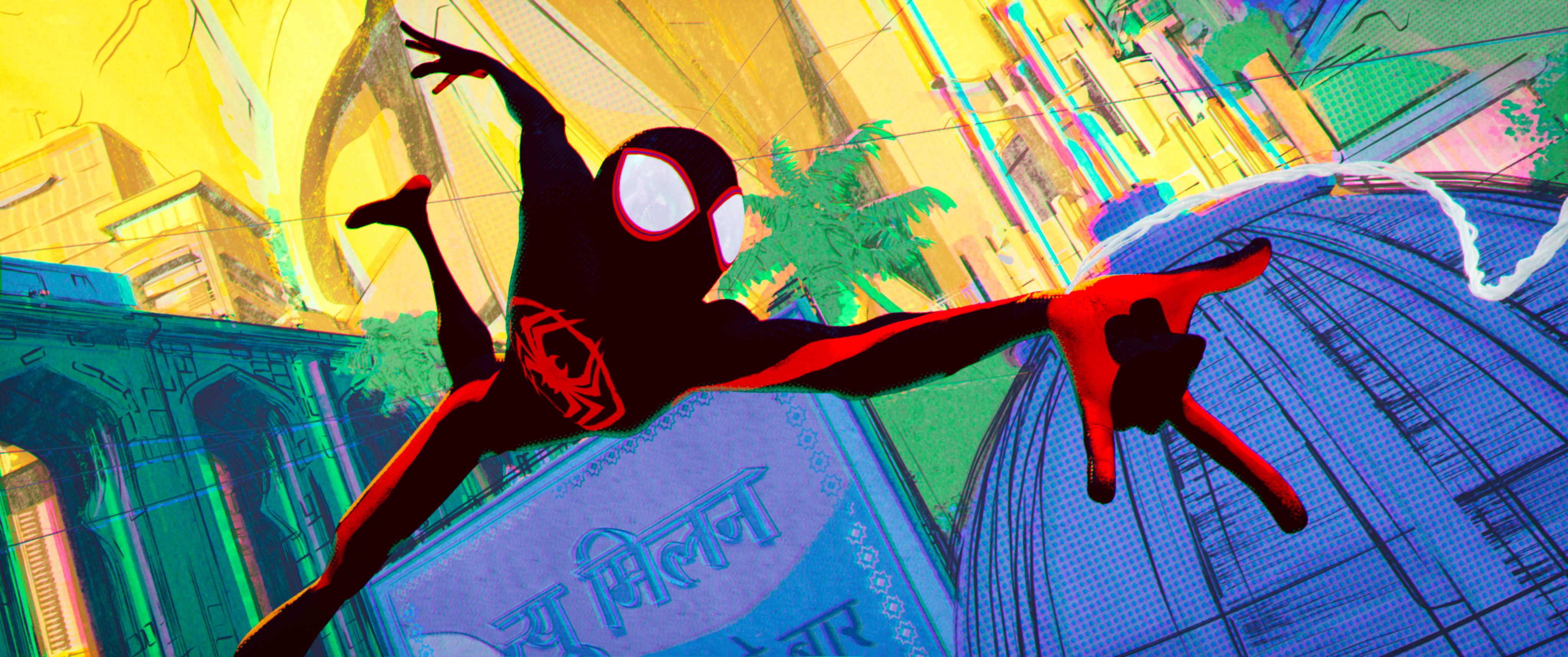 Завантажити шпалери безкоштовно Людина Павук, Фільм, Майлз Моралес, Spider Man: Across The Spider Verse картинка на робочий стіл ПК