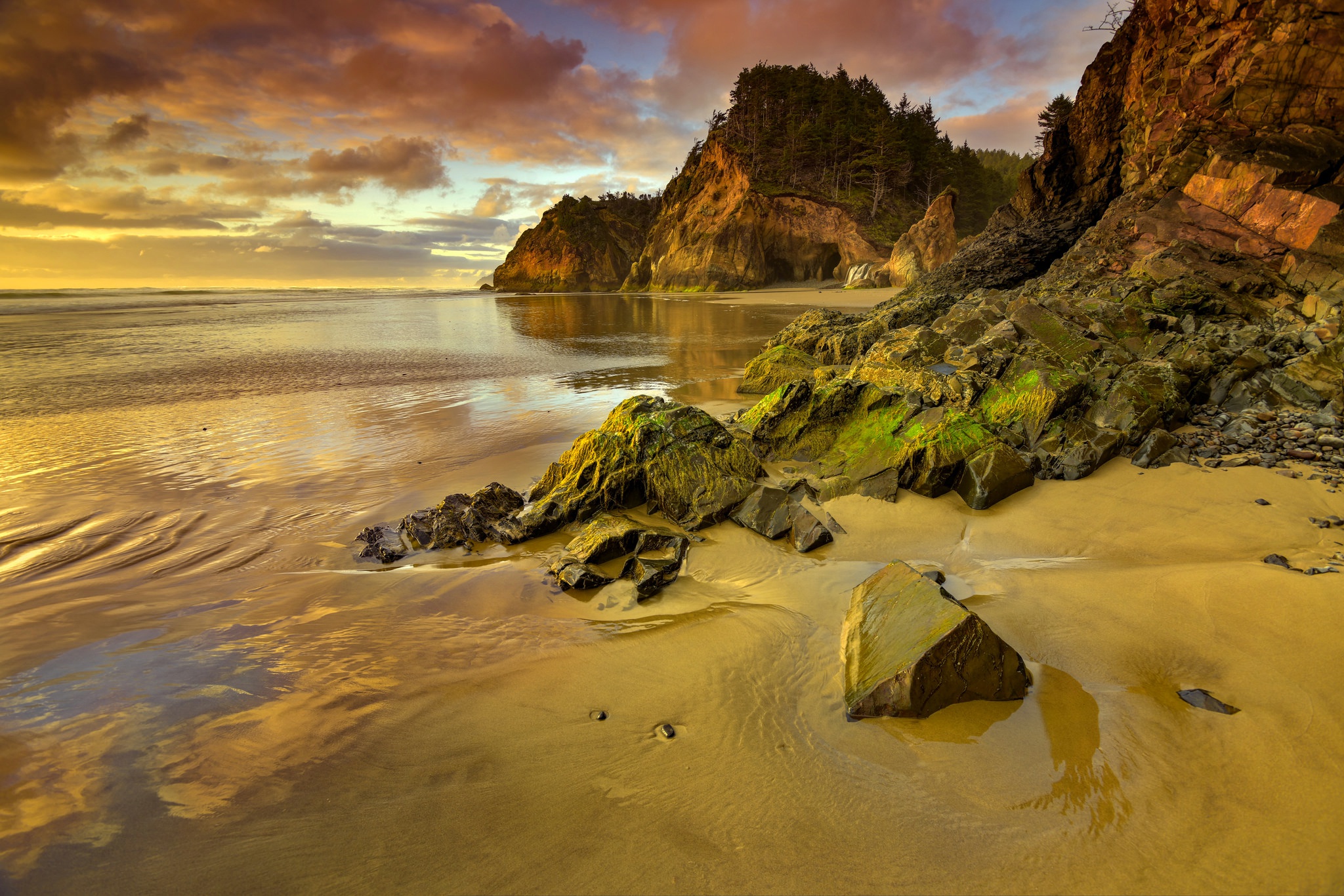 Free download wallpaper Nature, Beach, Sand, Horizon, Coast, Ocean, Earth, Coastline on your PC desktop