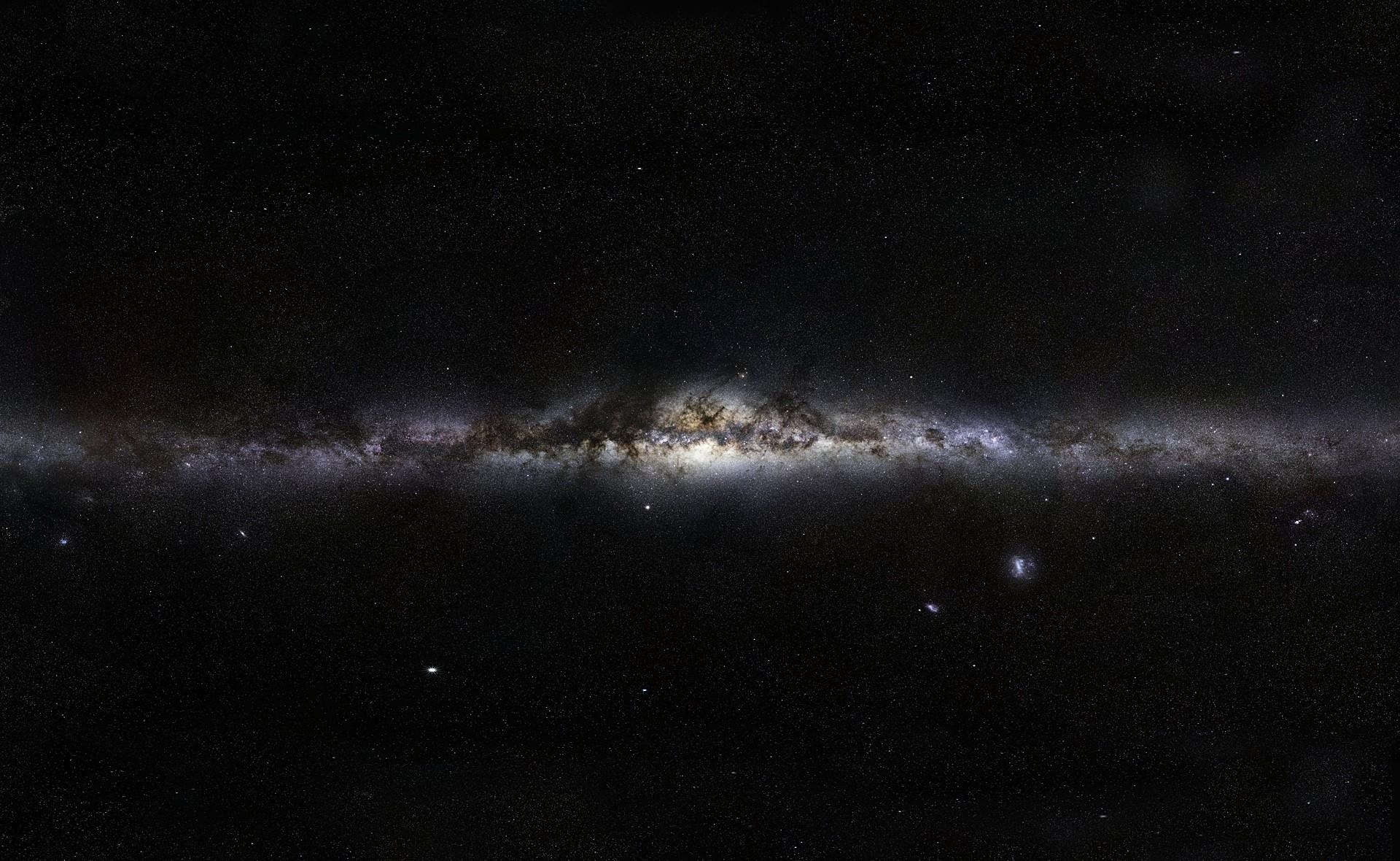 Full HD nebula, universe, stars, milky way