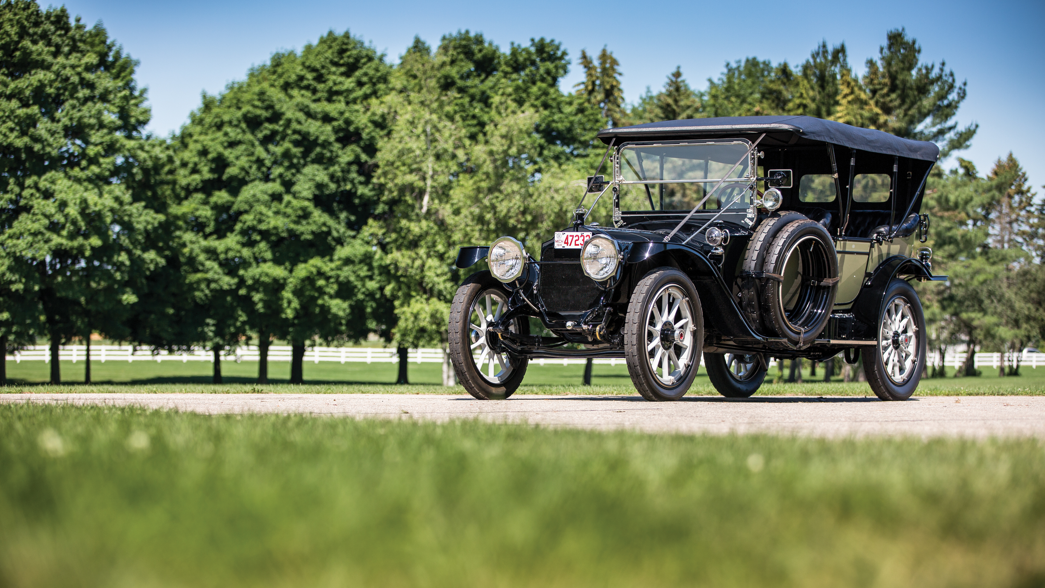 Завантажити шпалери 1914 Packard Six Touring На 5 Пасажирів на телефон безкоштовно