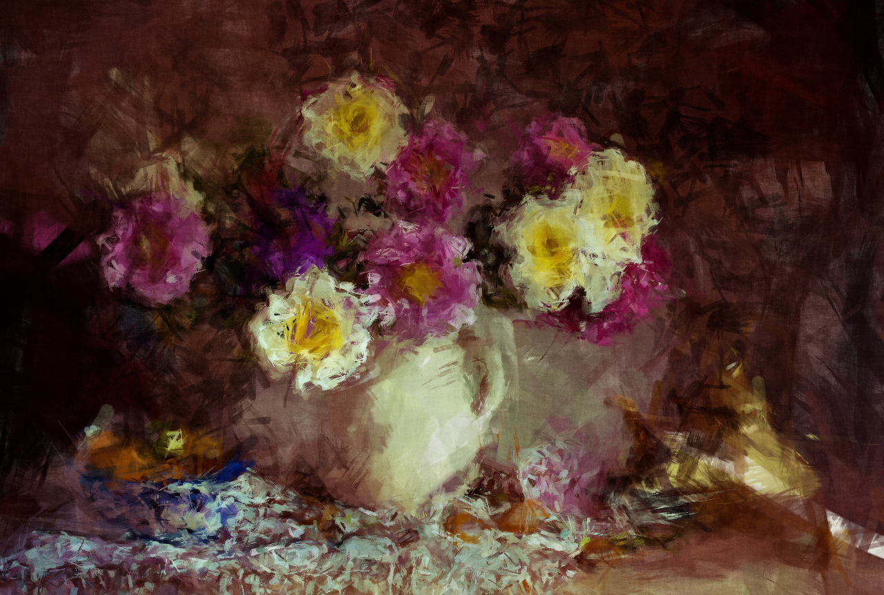 Download mobile wallpaper Still Life, Painting, Artistic for free.