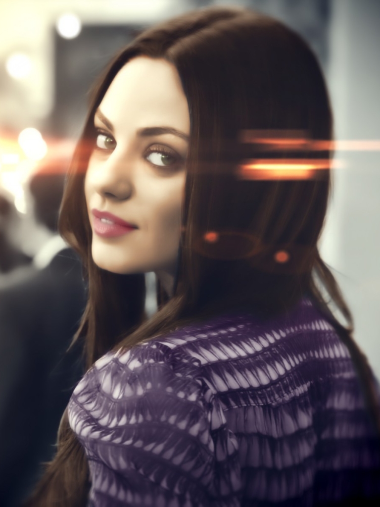 Handy-Wallpaper Mila Kunis, Berühmtheiten kostenlos herunterladen.