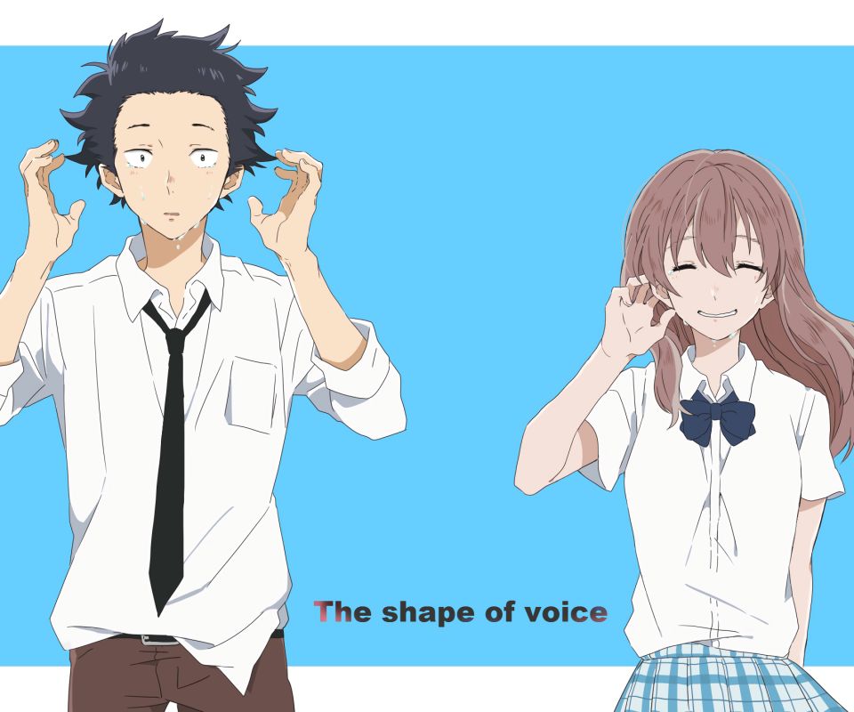 Free download wallpaper Anime, Shouko Nishimiya, Shouya Ishida, Koe No Katachi on your PC desktop