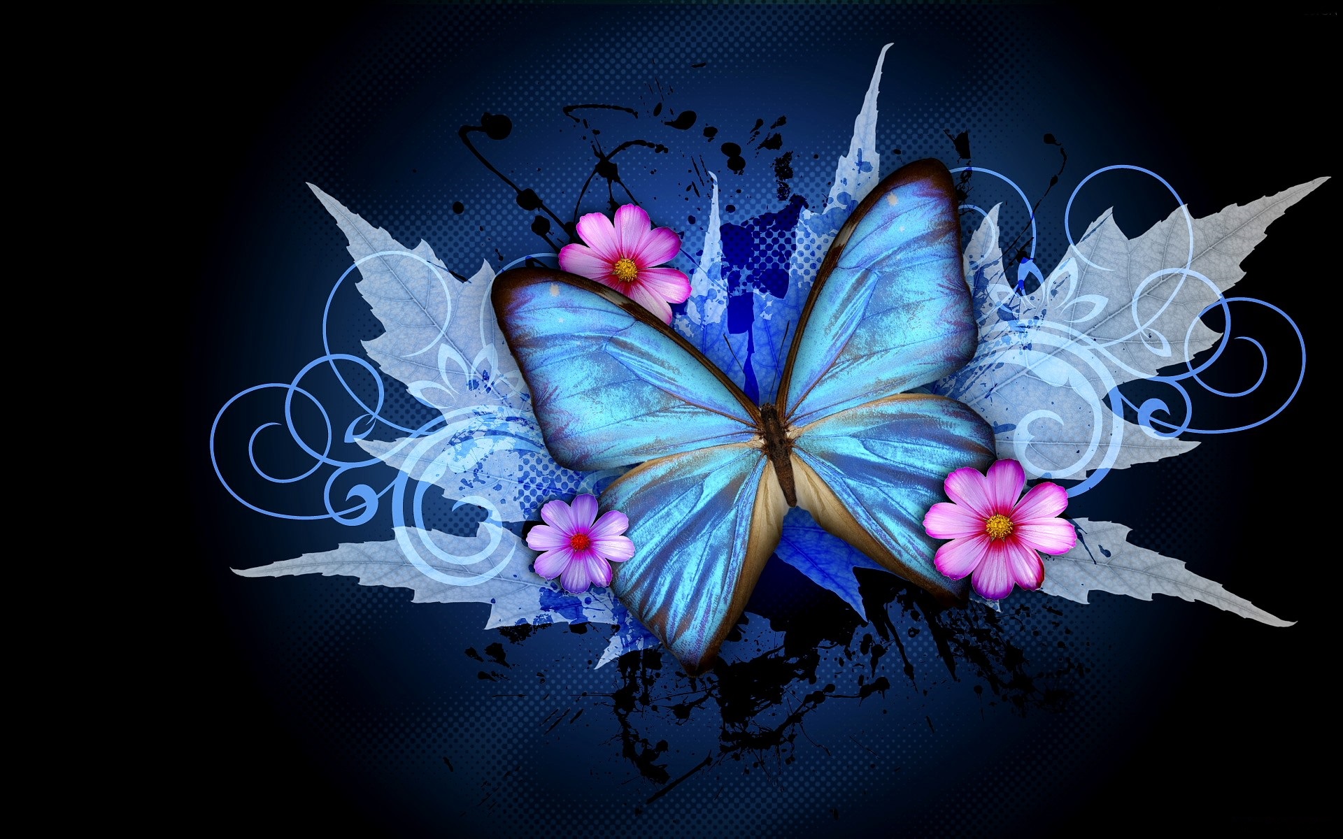 Download mobile wallpaper Butterfly, Artistic for free.