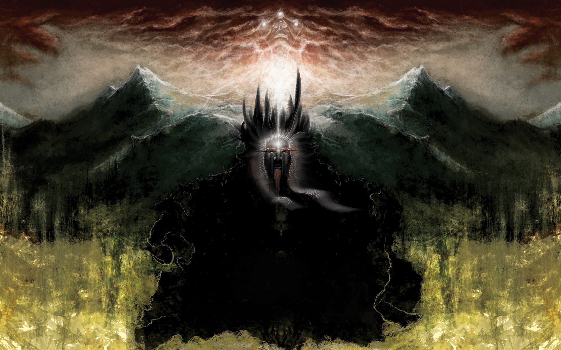 Download mobile wallpaper Occult, Demon, Fantasy, Dark for free.